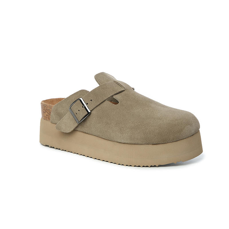 UGG Coast Leather Platform Slides