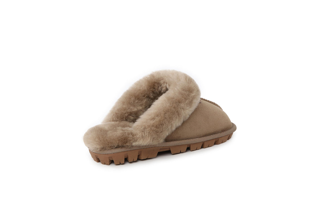 UGG Slippers Women Australian Sheepskin Genuine Scuffs Slide