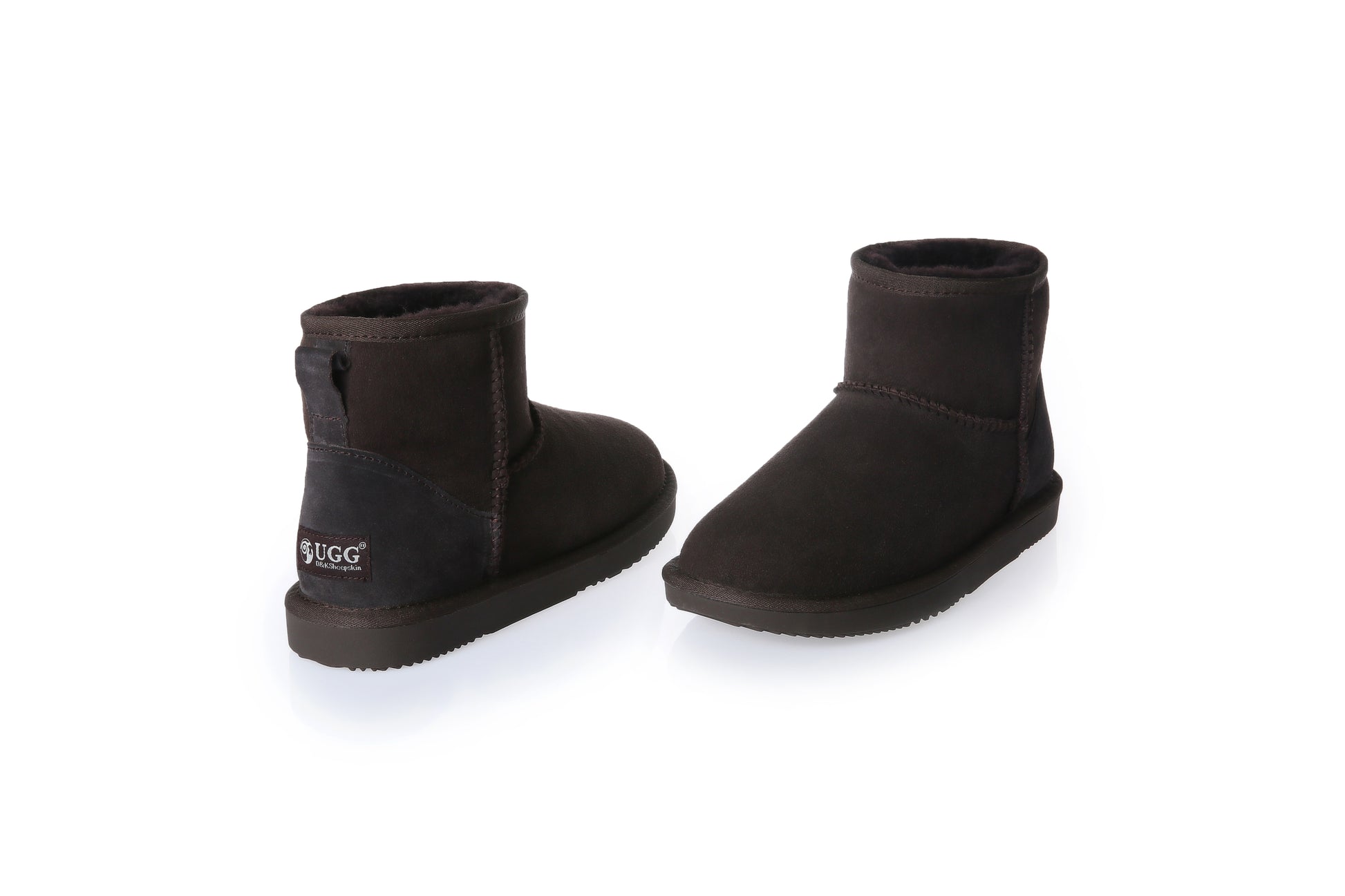 UGG AUS Genuine Sheepskin Wool Mini Classic Boots - Aussies UGG