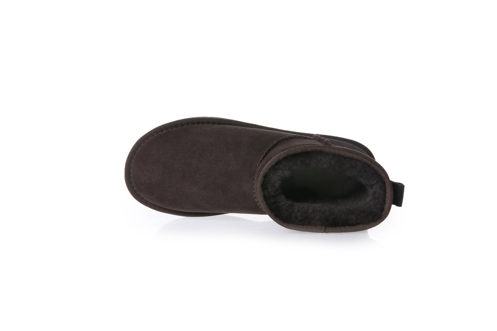 UGG AUS Genuine Sheepskin Wool Mini Classic Boots - Aussies UGG