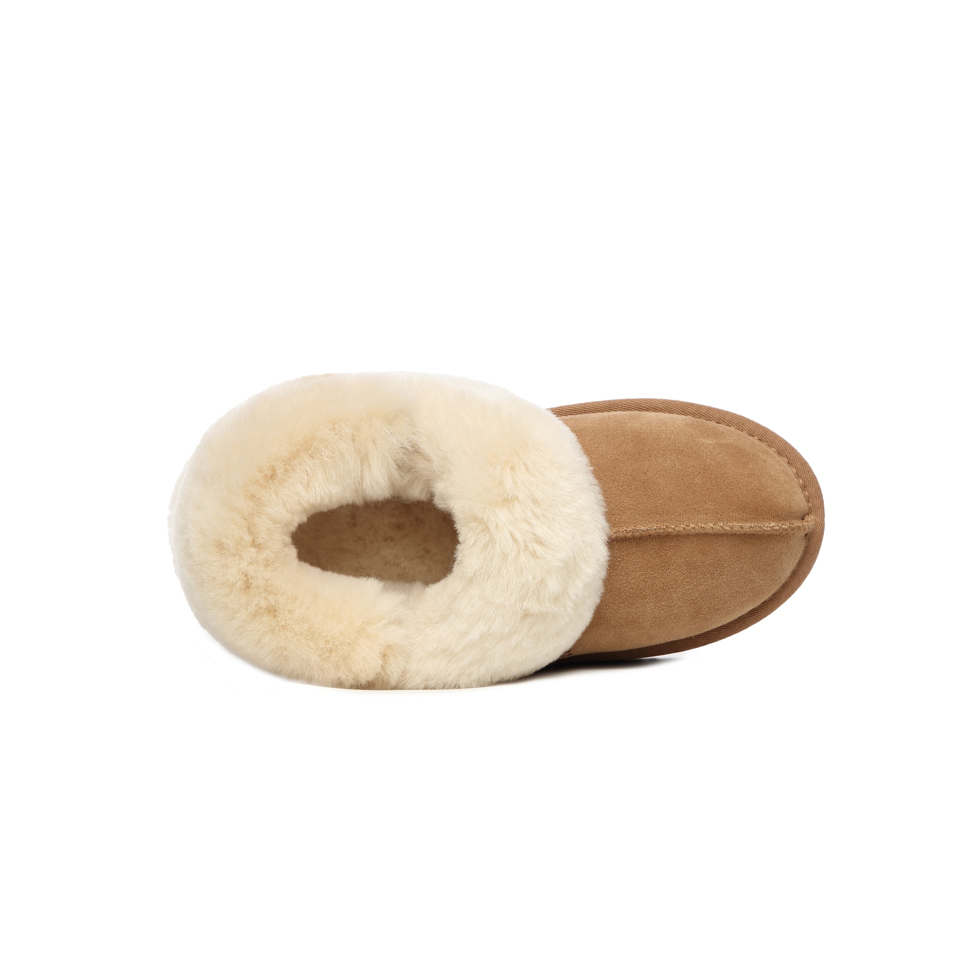 UGG Removable Strap Slingback Sheepskin Platform Scuff