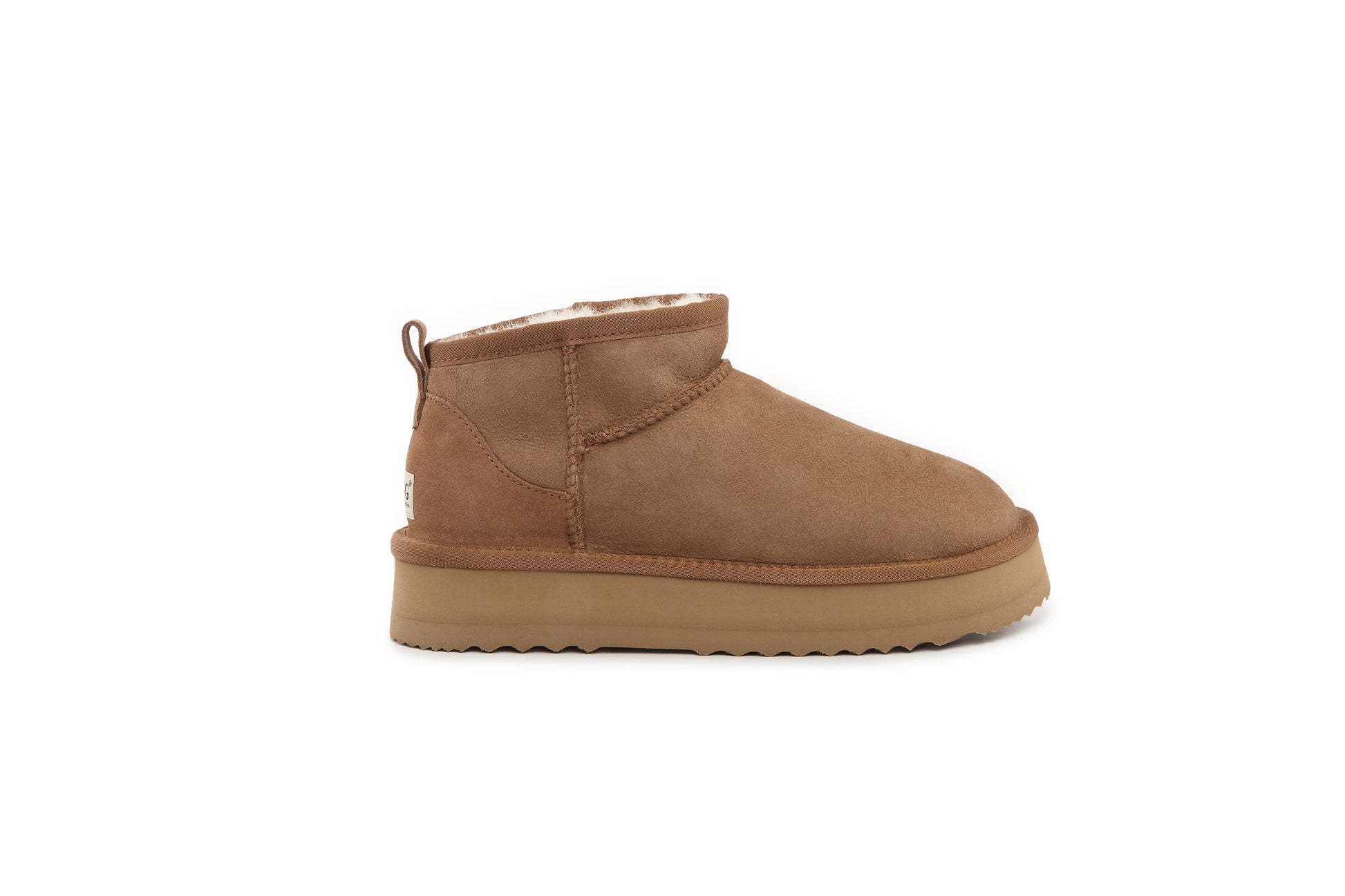 UGG Australian Sheepskin Wool Ultra Mini Classic Platform Boots