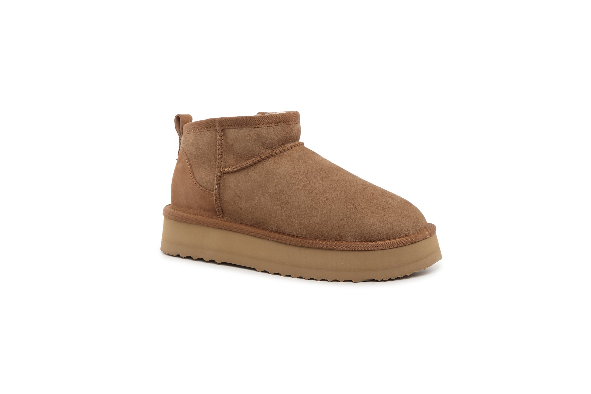 UGG Australian Sheepskin Wool Ultra Mini Classic Platform Boots