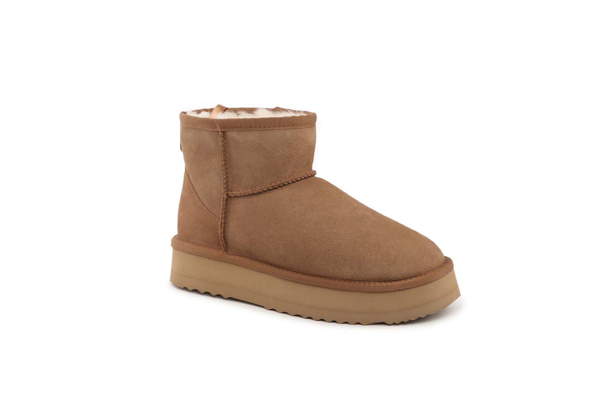 UGG Australian Sheepskin Wool Mini Classic Platform Boots