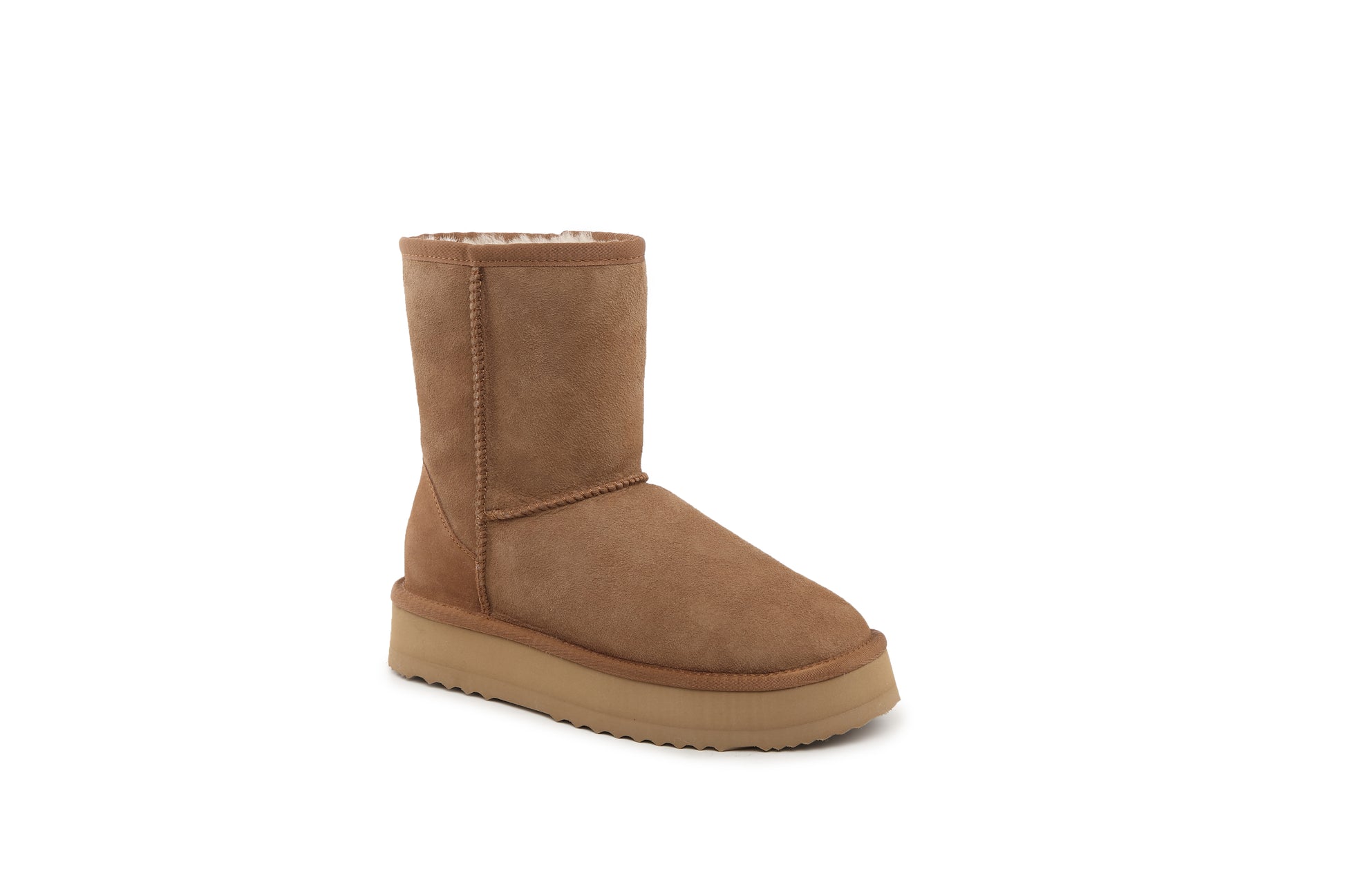 UGG Australian Sheepskin Wool Short Classic Platform Boots
