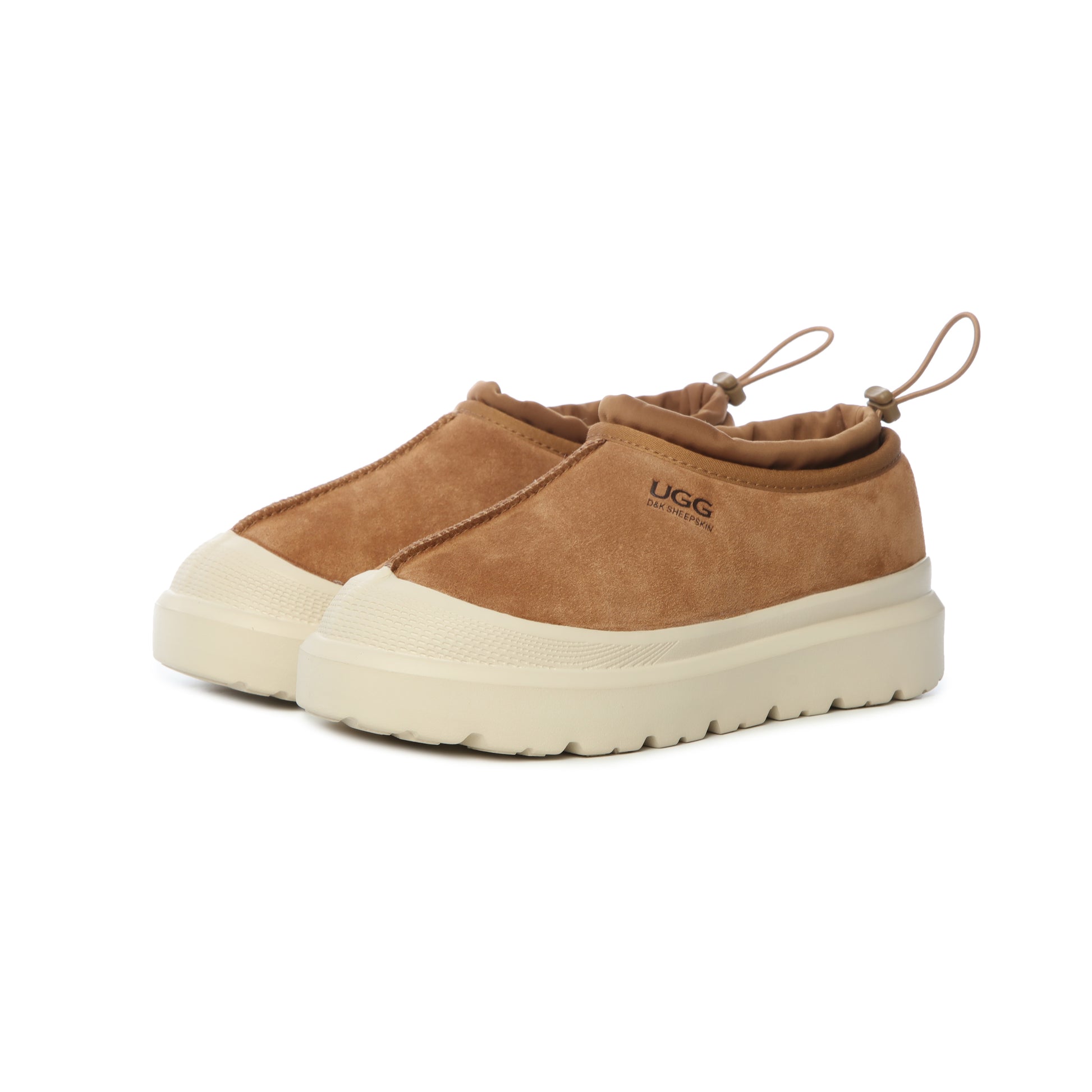 UGG AUS Sheepskin Soft Wool Outdoor Platform Slipper