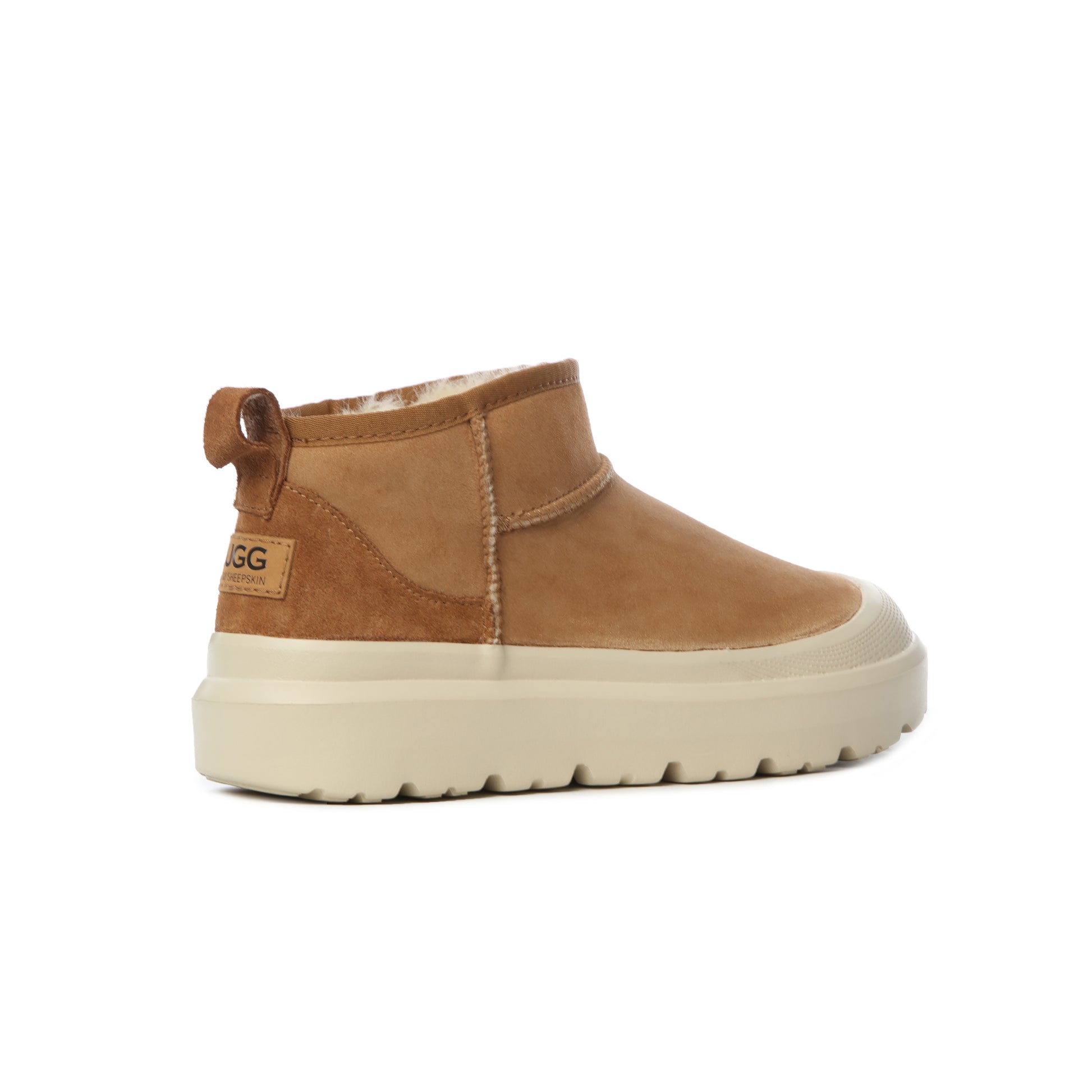 UGG AUS Sheepskin Wool Ultra Mini Ootdoor Platform Boots