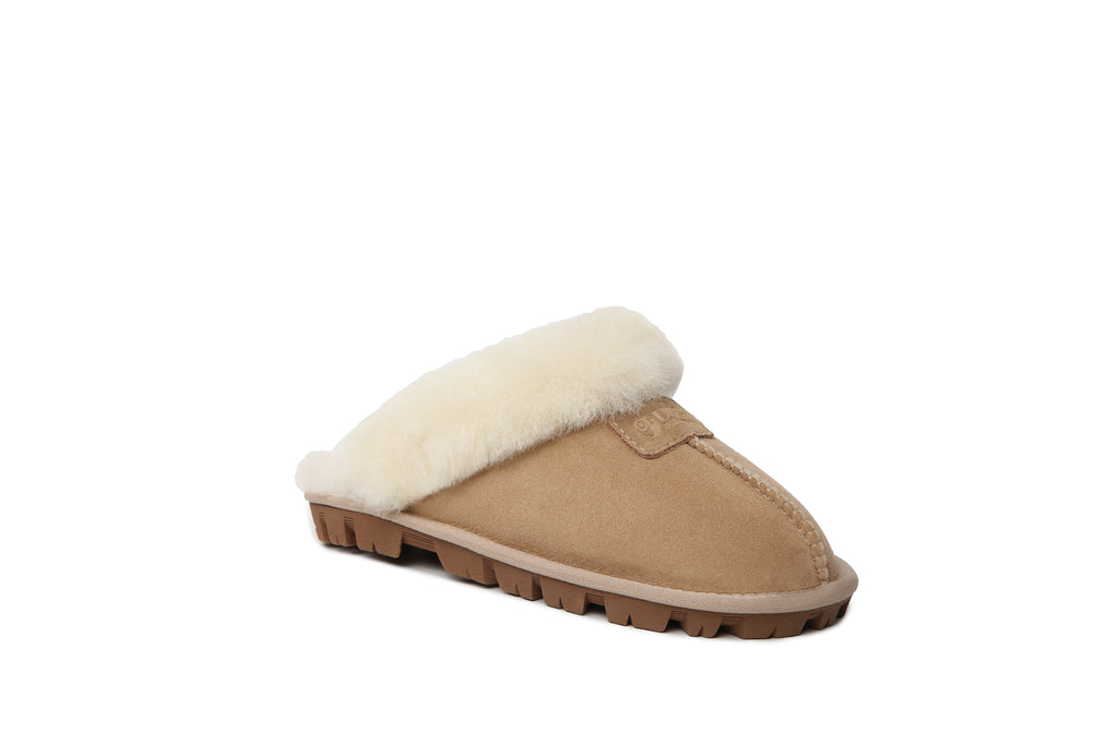 UGG Slippers Women Australian Sheepskin Genuine Scuffs Slide