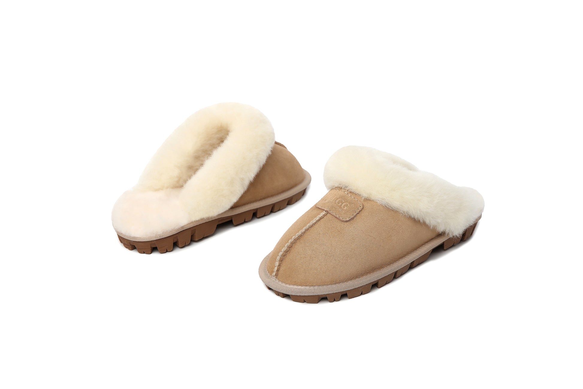 UGG Slippers Women Australian Sheepskin Genuine Scuffs Slide