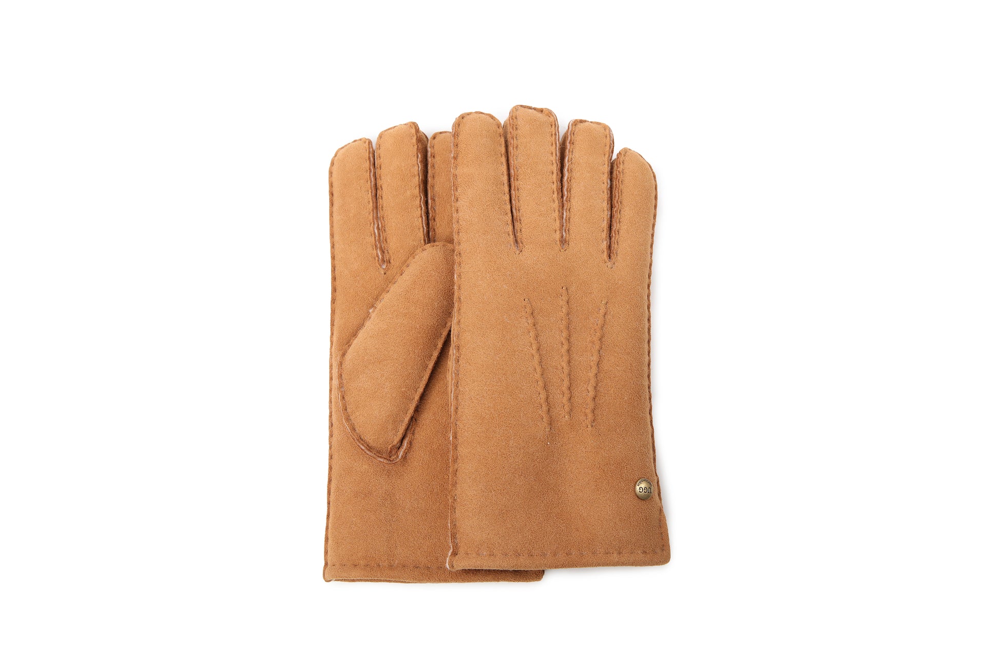 Classic Sheepskin Wool Lined Gloves – Chestnut