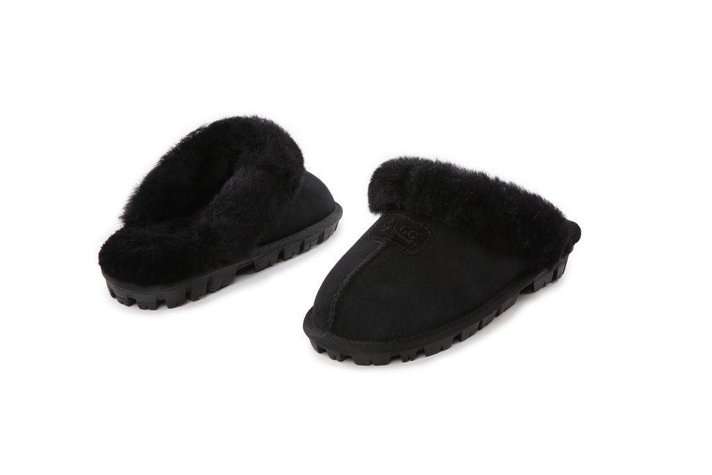 UGG Slippers Women Australian Sheepskin Genuine Scuffs Slide