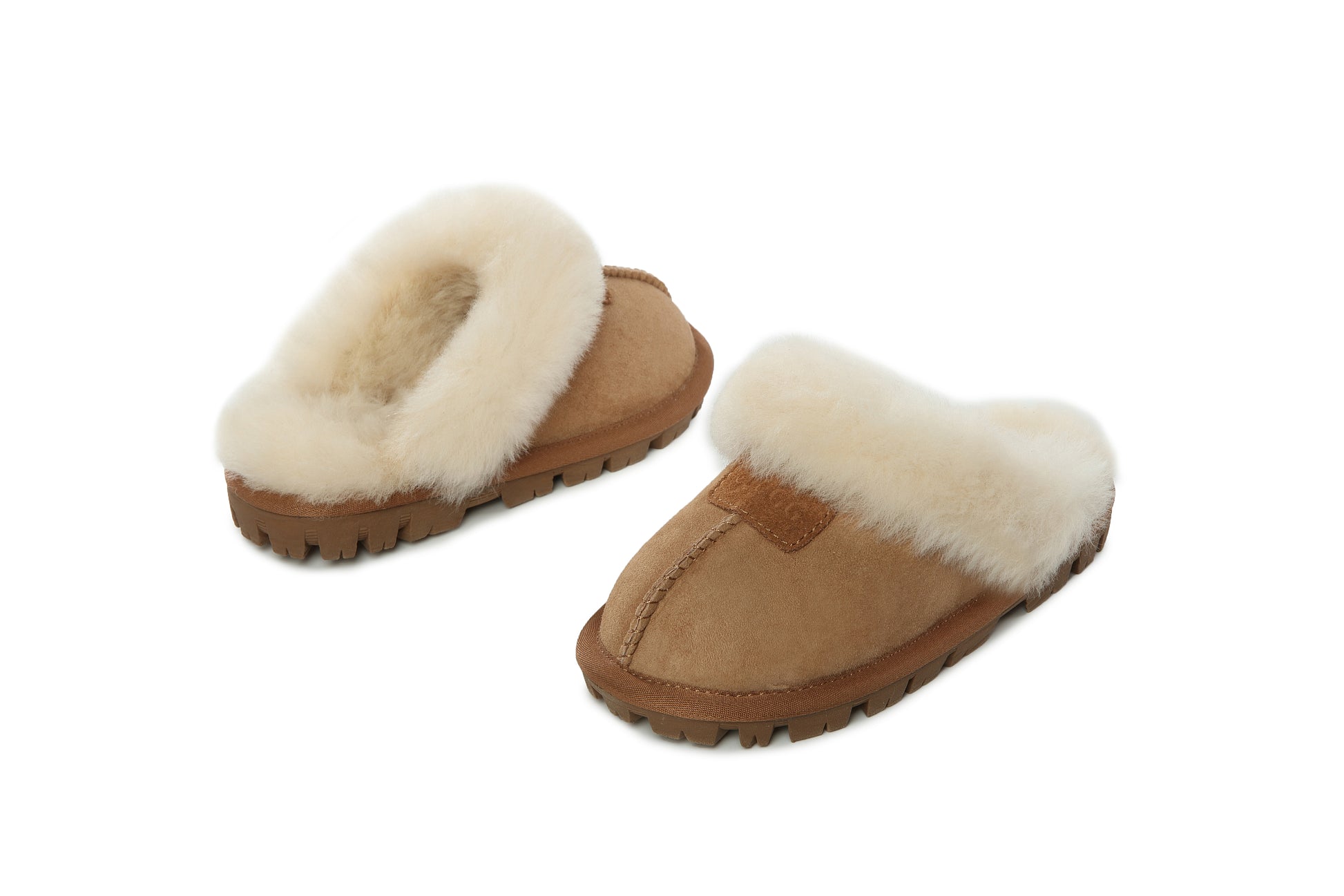 UGG  Children Real Soft AUS Sheepskin Wool Scuff Slide