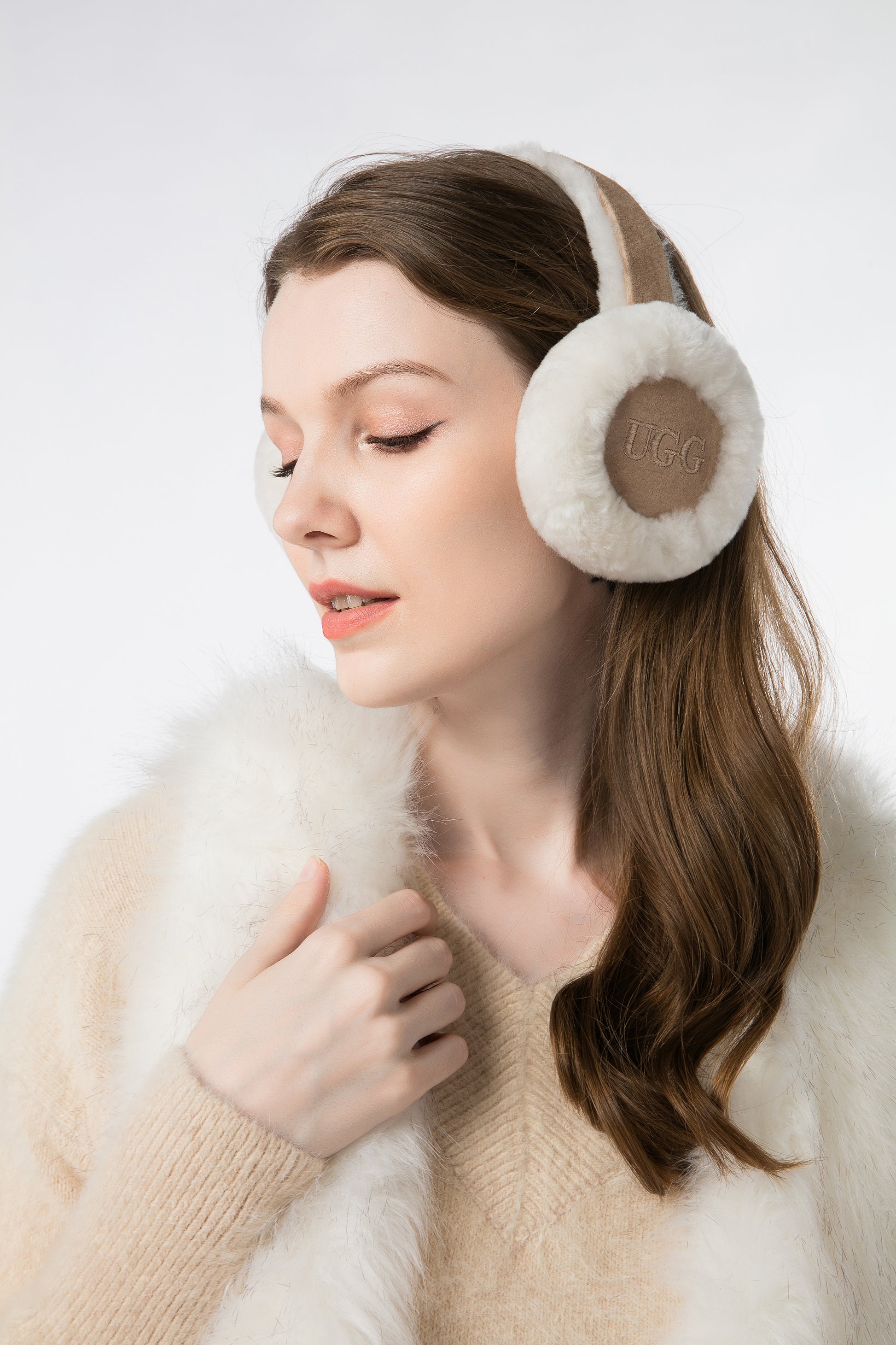 UGG Wool Cozy Australian Genuine Sheepskin UGG Earmuff