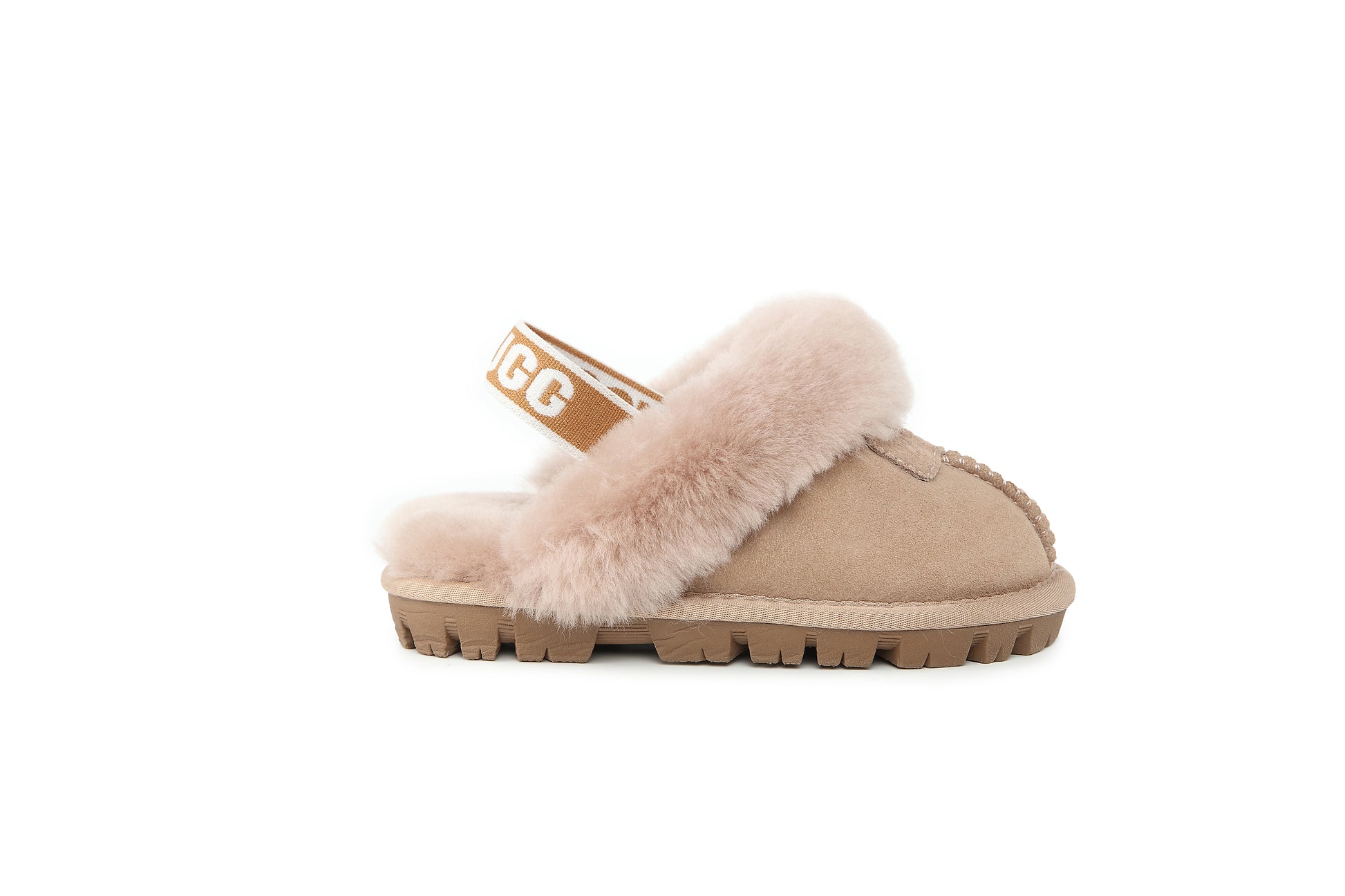 UGG Children Genuine AUS Sheepskin Wool Scuff Slide