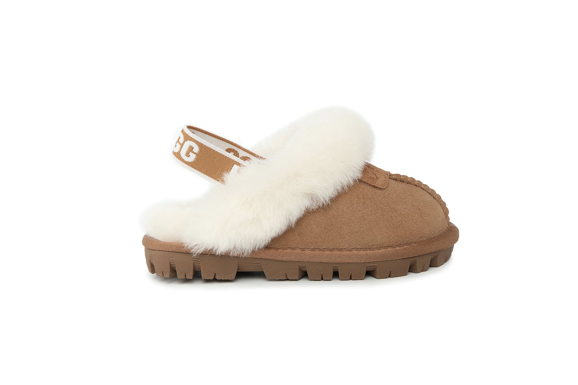 UGG Children Genuine AUS Sheepskin Wool Scuff Slide
