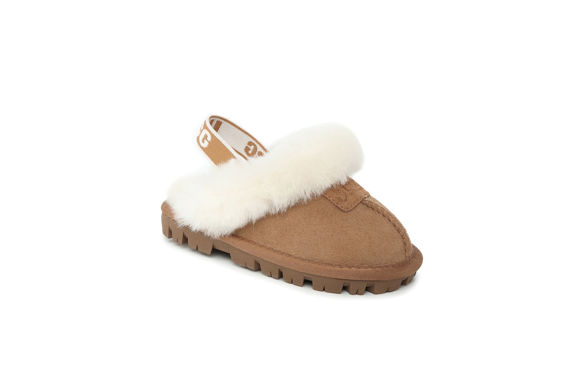 UGG Children Genuine AUS Sheepskin Wool Scuff Slide