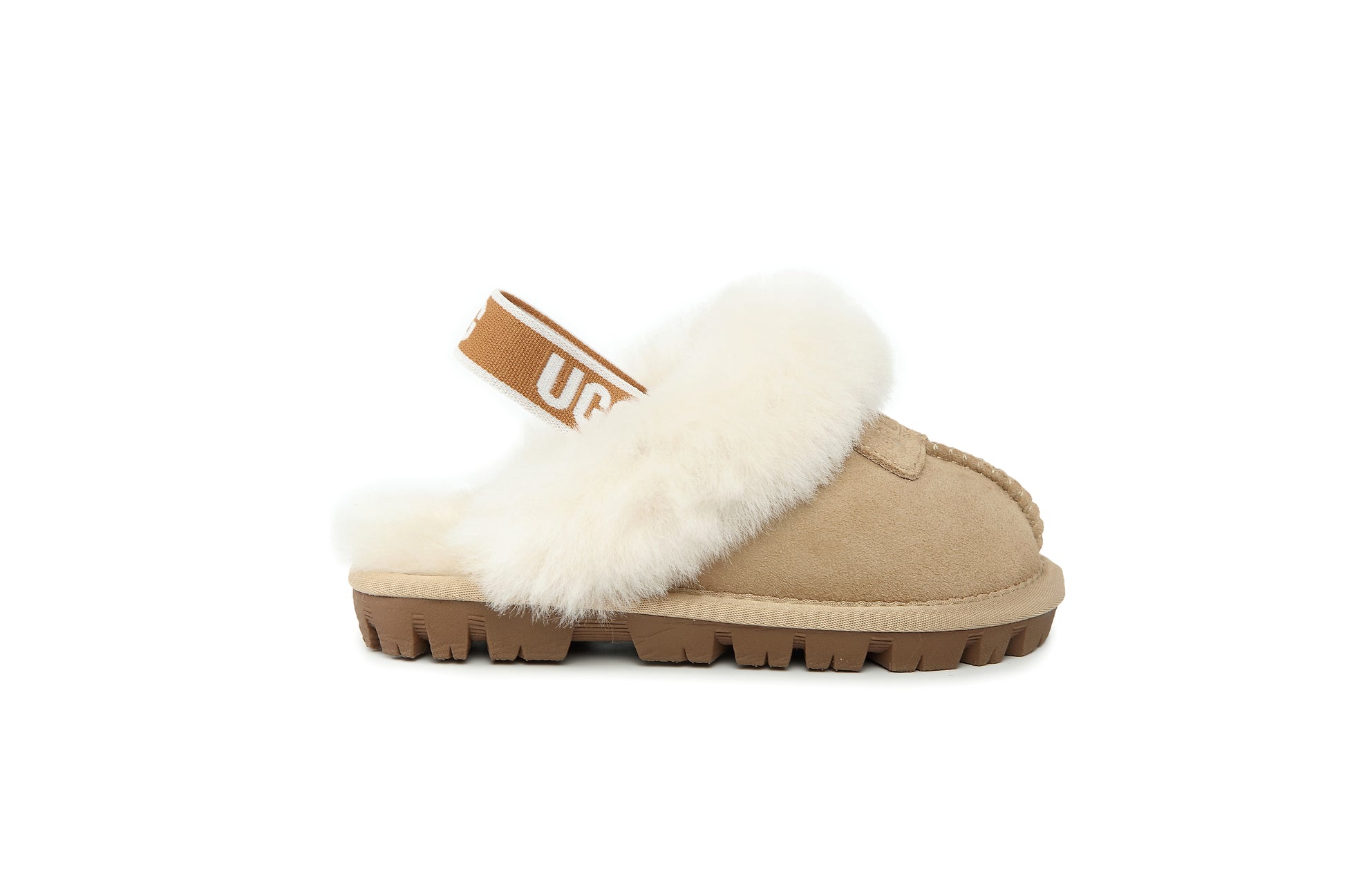 UGG Children Genuine AUS Sheepskin Wool Scuff Slide