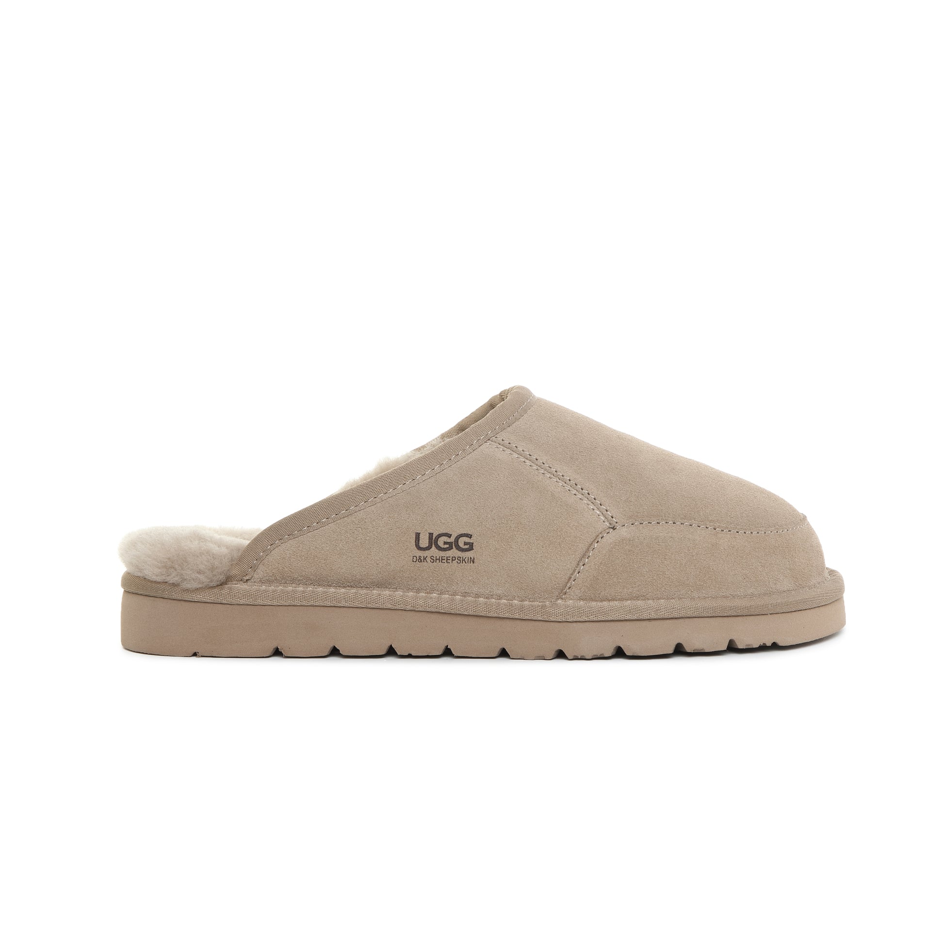 UGG Men Sheepskin Wool Slippers Water Resistant