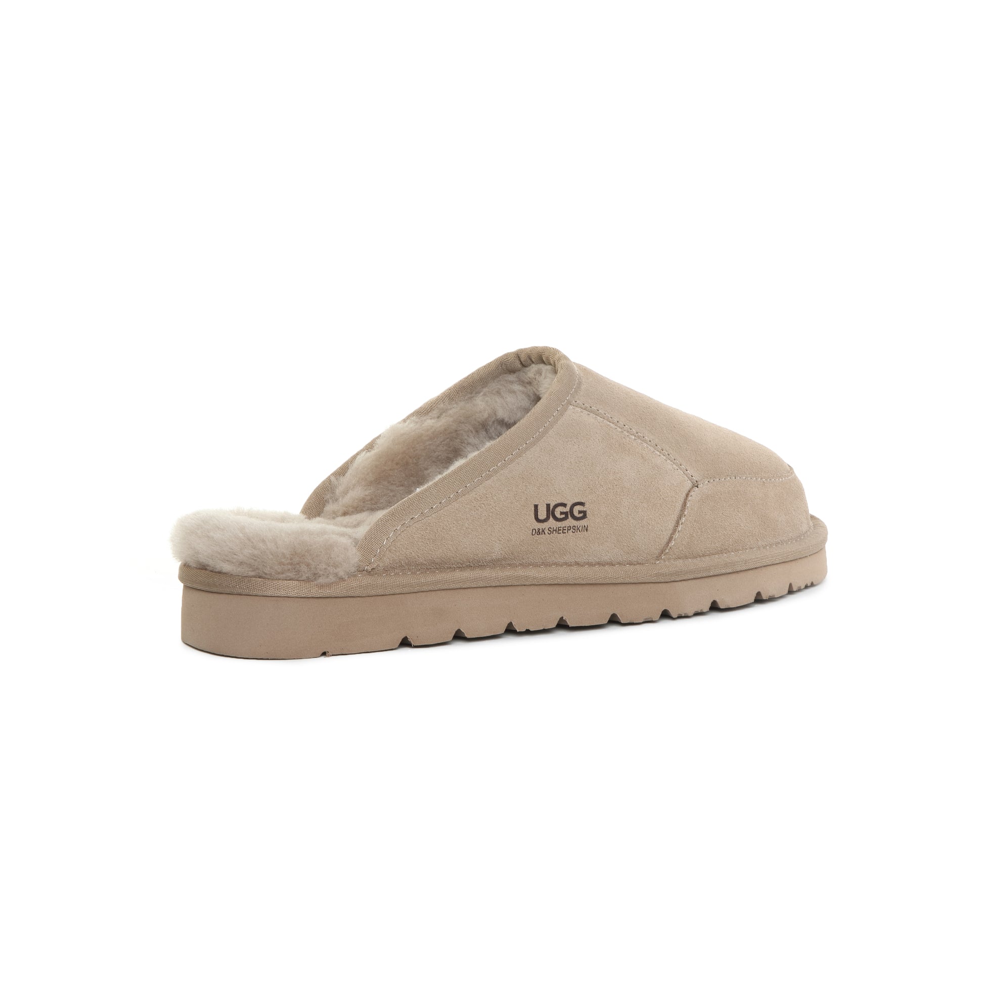 UGG Men Sheepskin Wool Slippers Water Resistant