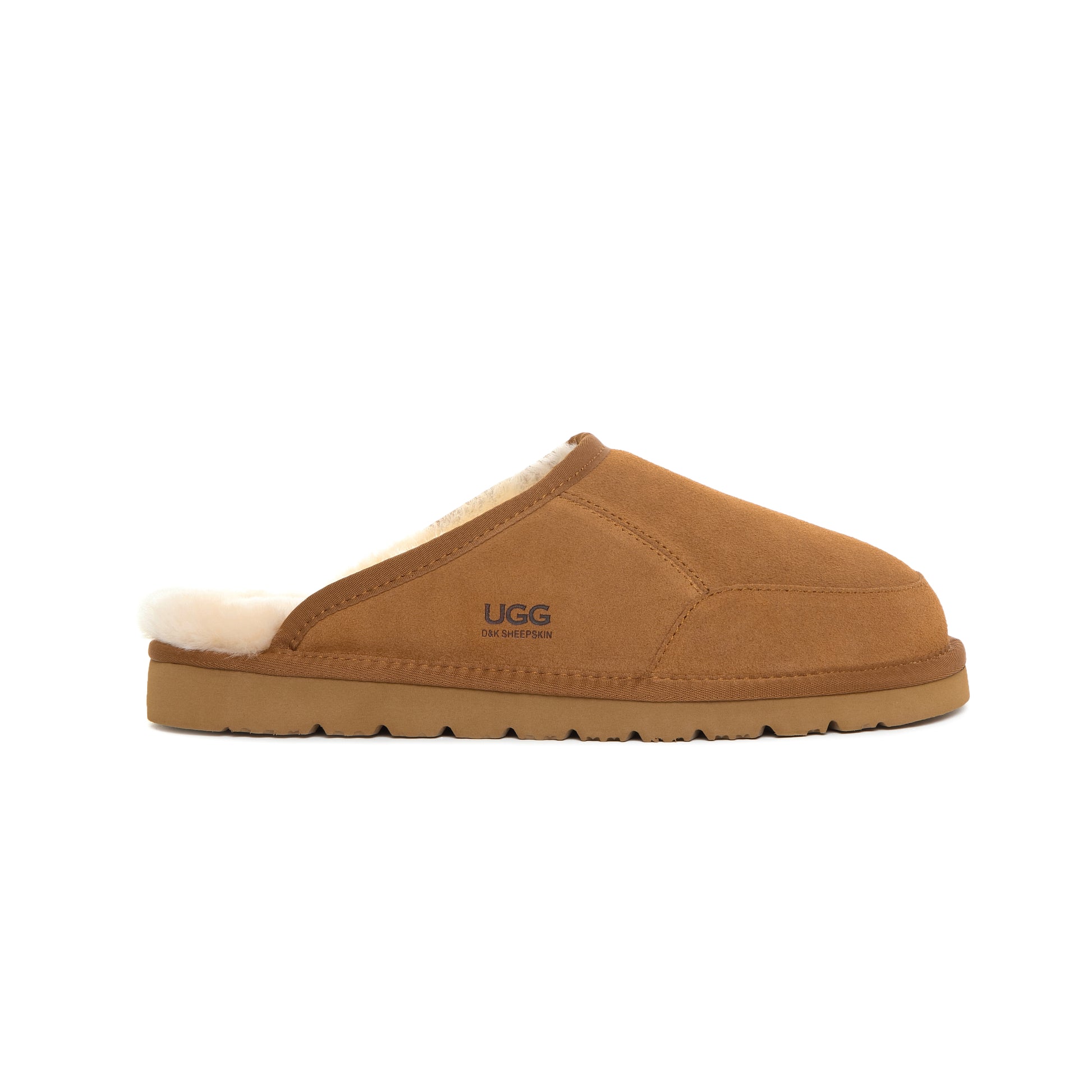 UGG Men Sheepskin Wool Slippers Water Resistant