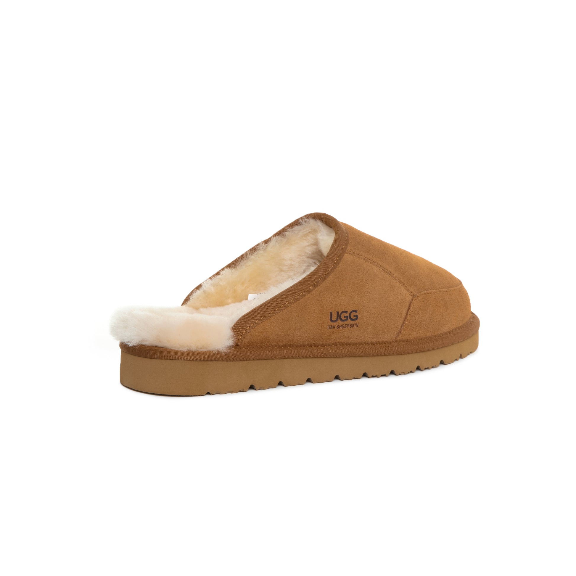 UGG Men Sheepskin Wool Slippers Water Resistant