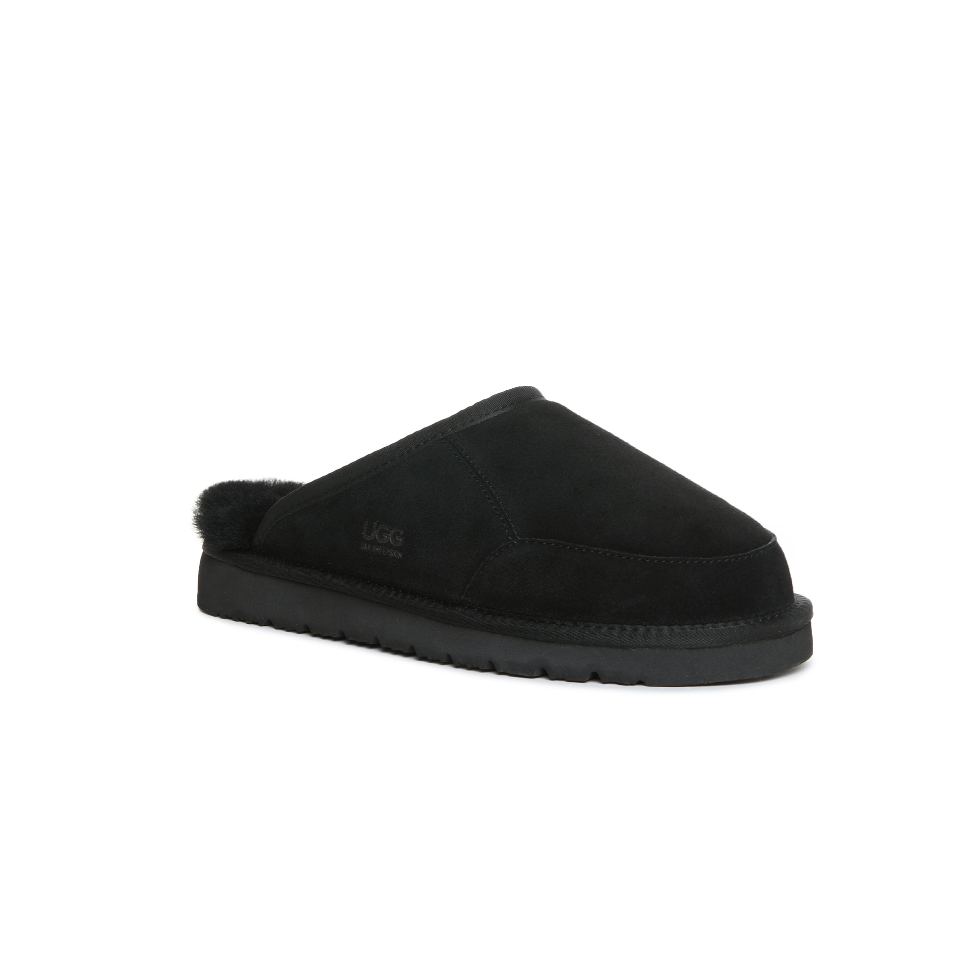 UGG Men Sheepskin Wool Slippers Water Resistant