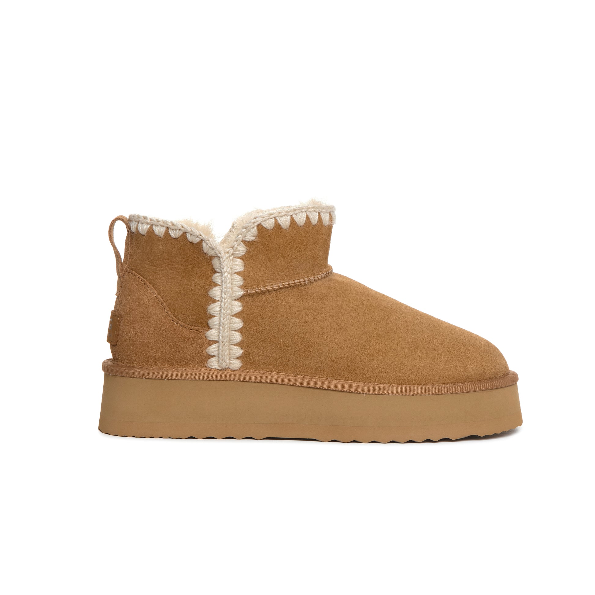 UGG Boots Women Men Australian Sheepskin Wool Knitted Platform