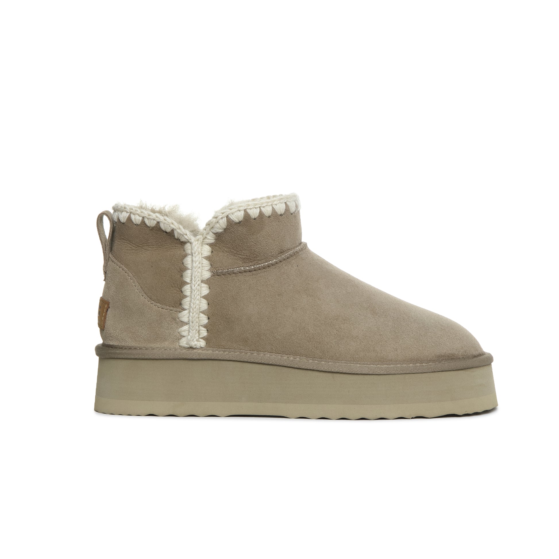 UGG Boots Women Men Australian Sheepskin Wool Knitted Platform