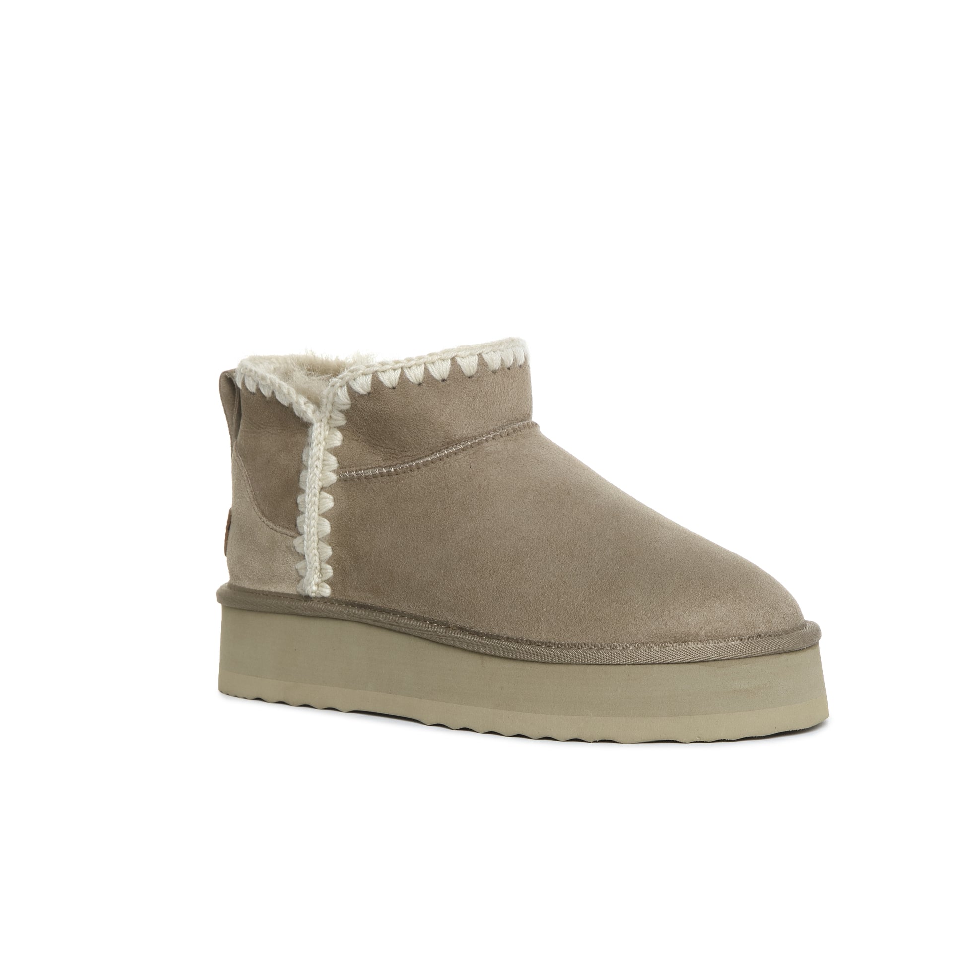 UGG Boots Women Men Australian Sheepskin Wool Knitted Platform