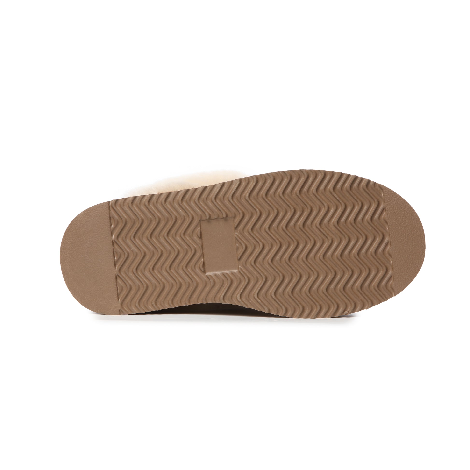 UGG Slippers Women Platform Furry Australian Genuine Sheepskin Wool Slide