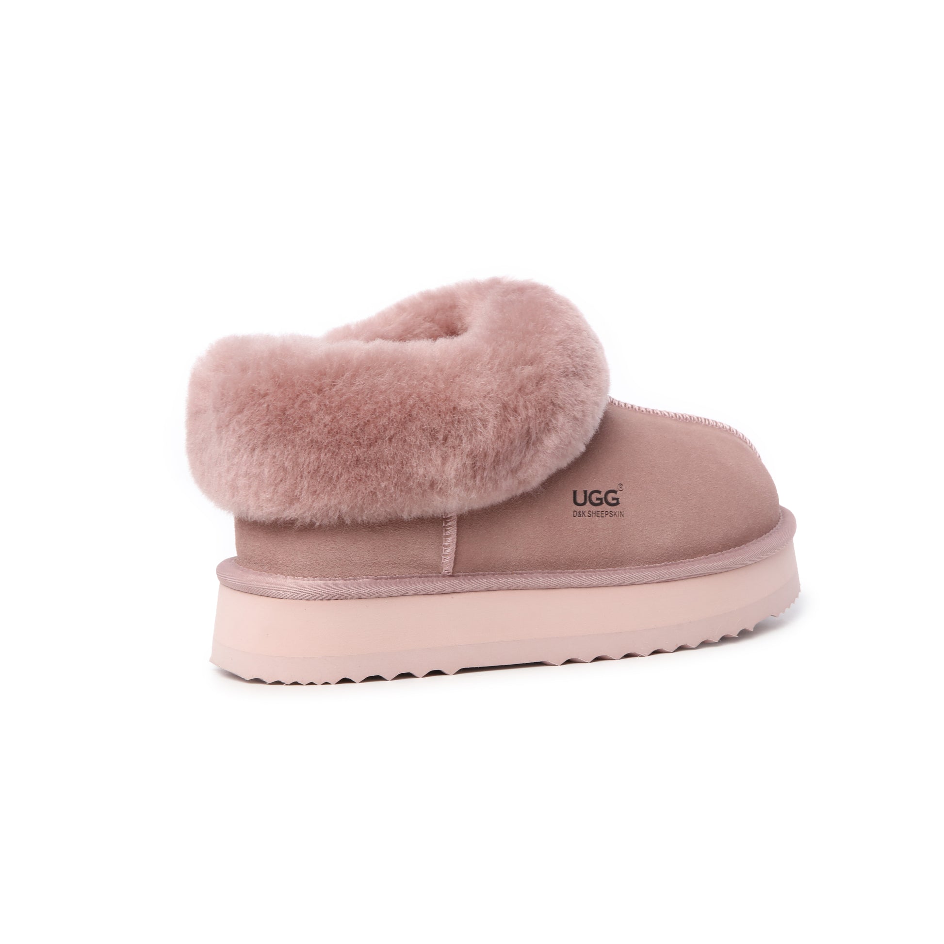 UGG Women’s Platform Fold Collar Slippers