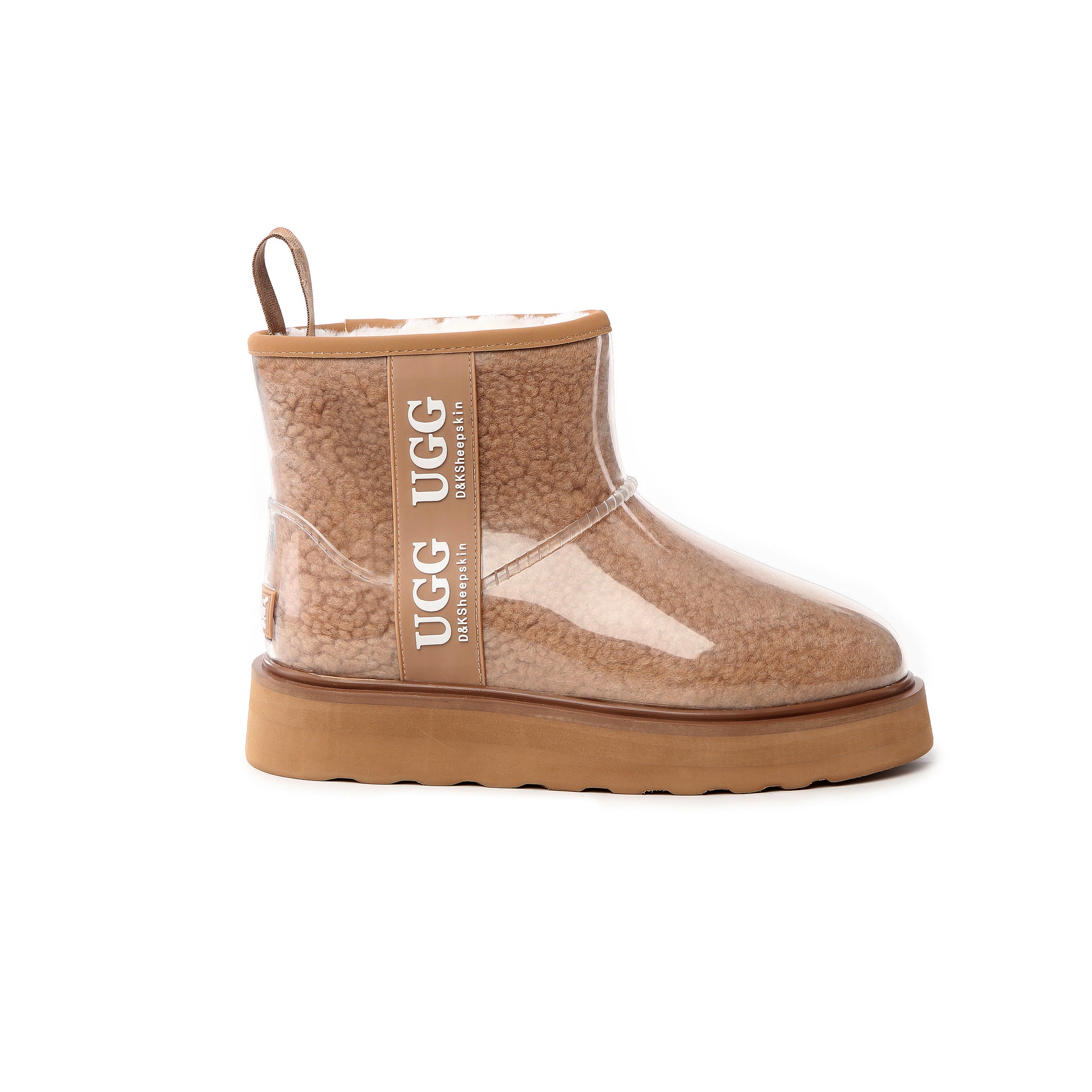 UGG Boots Women Clear Waterproof Shearling Coated Classic