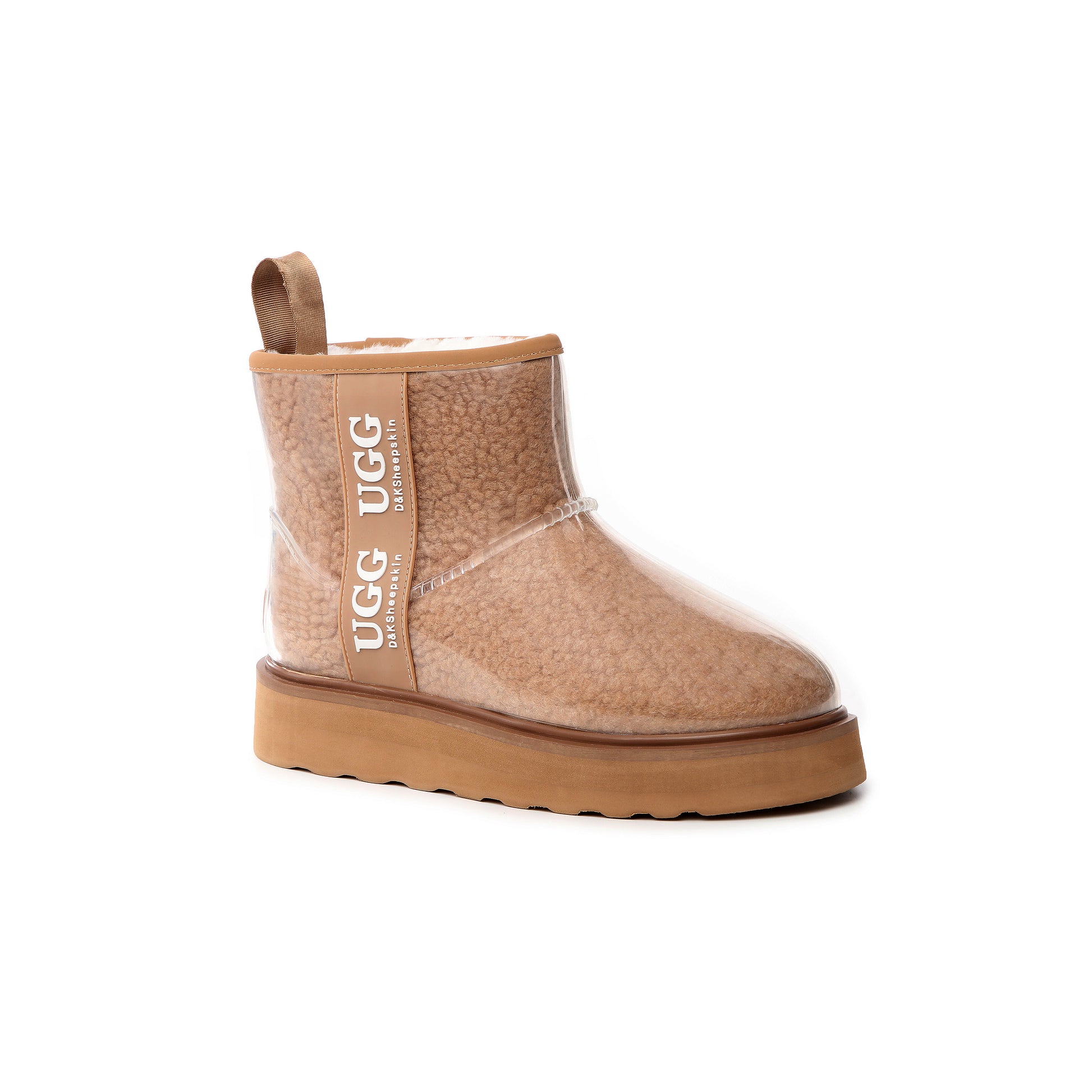 UGG Boots Women Clear Waterproof Shearling Coated Classic