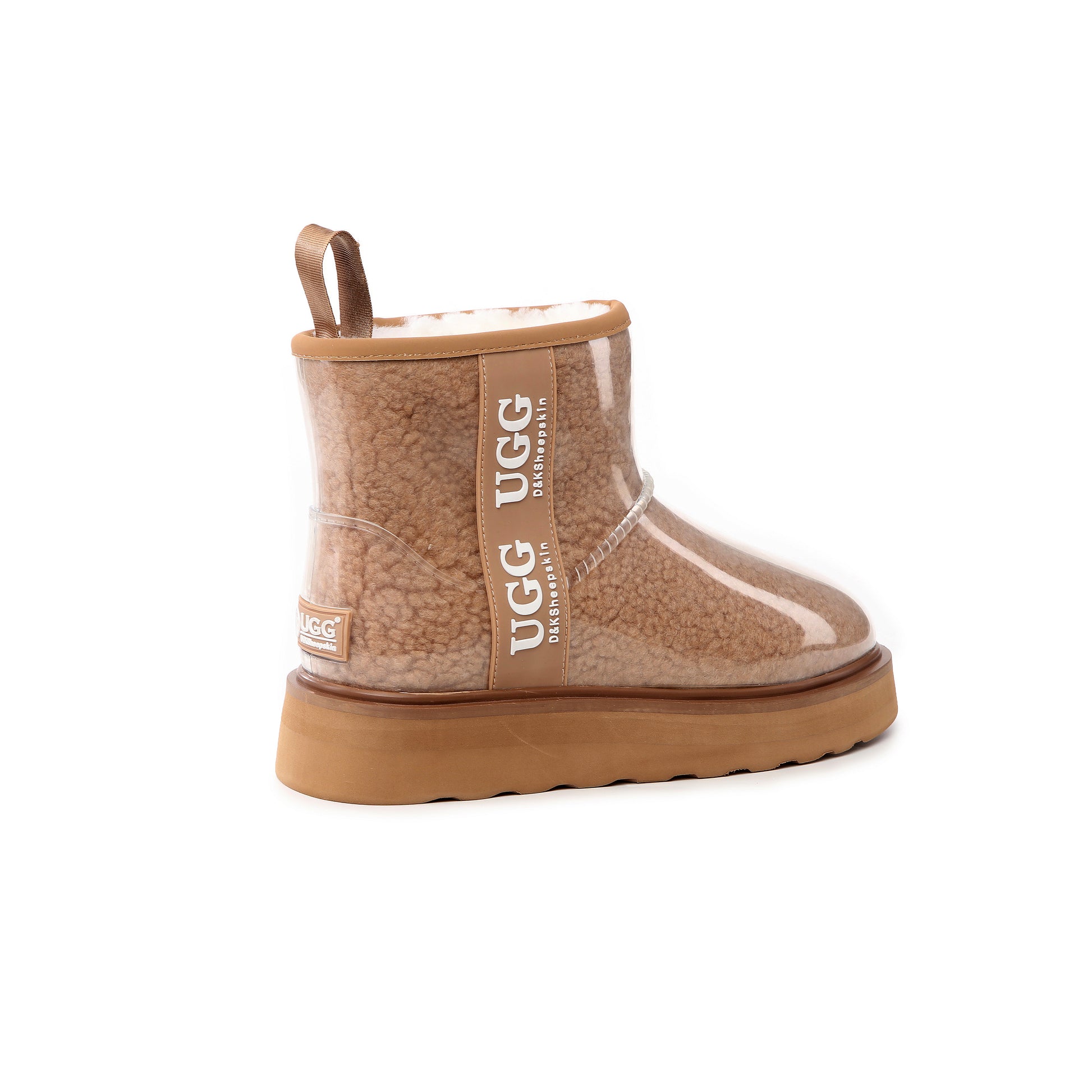 UGG Boots Women Clear Waterproof Shearling Coated Classic