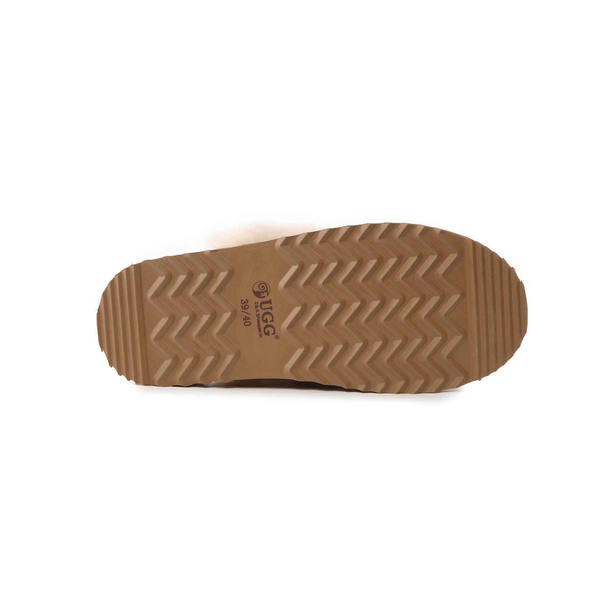 UGG Women’s Lucca Knit Sheepskin Wool Scuff Slippers