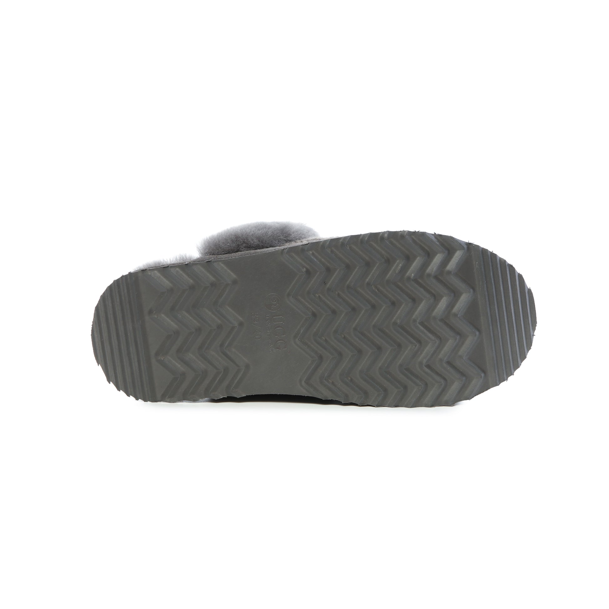 UGG Women’s Lucca Knit Sheepskin Wool Scuff Slippers