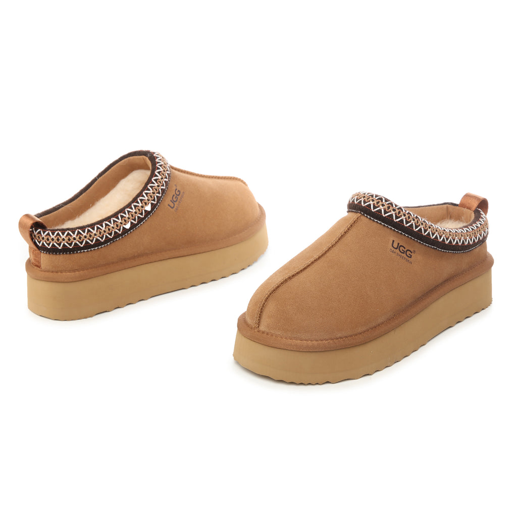 UGG Tassie Platform Slippers
