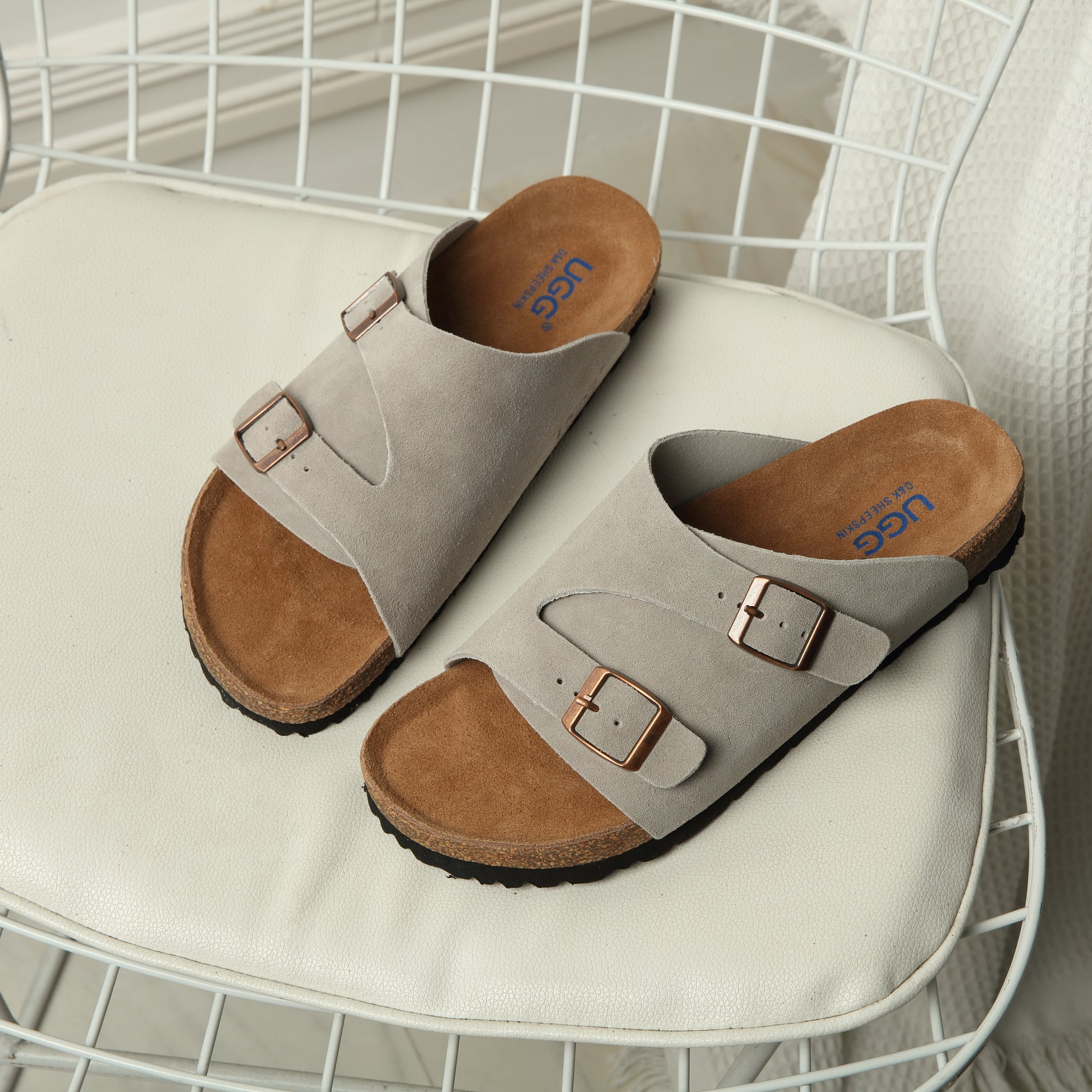 UGG Byron Buckle Leather Sandal