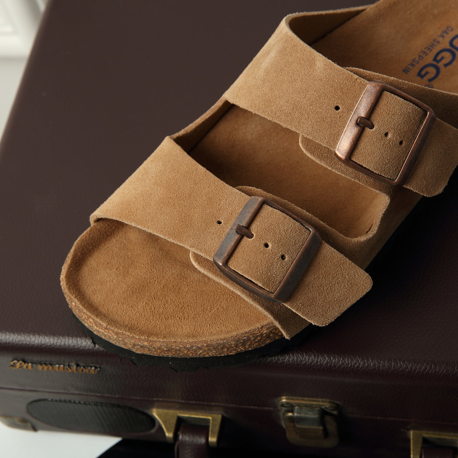 UGG Ines Buckle Leather Sandal - Aussies UGG