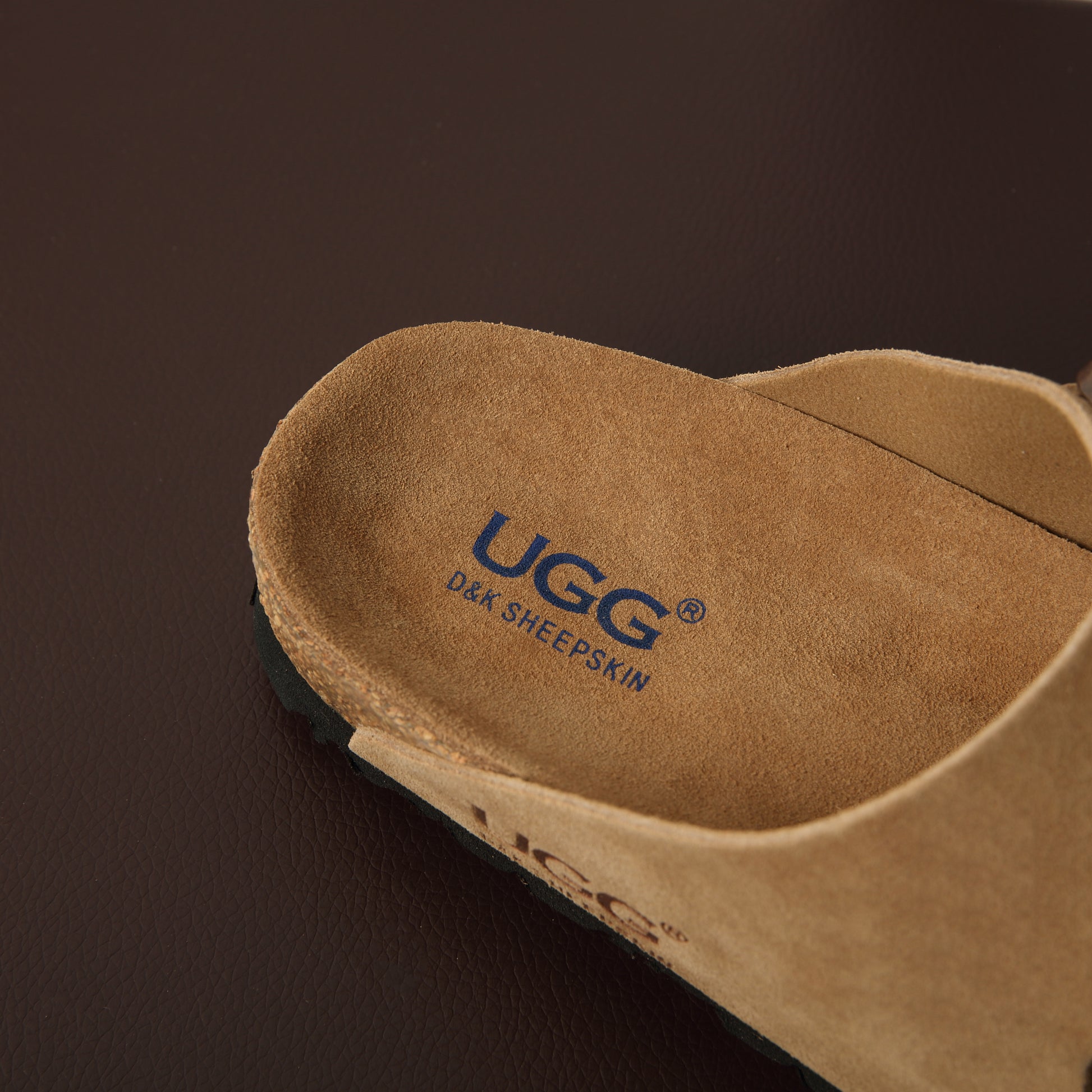 UGG Ines Buckle Leather Sandal - Aussies UGG