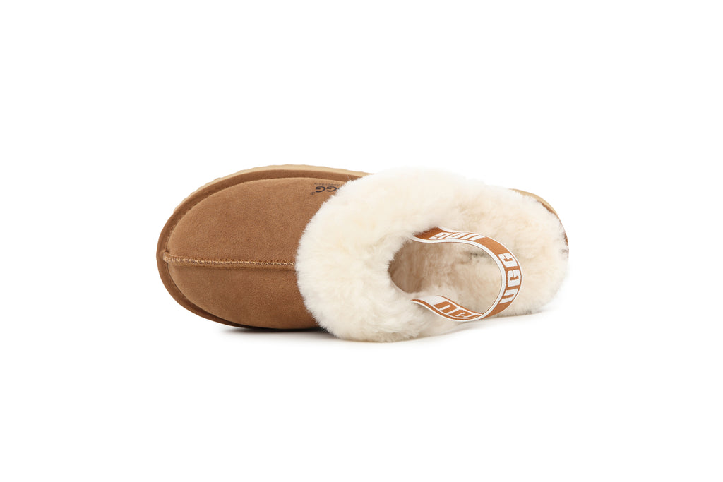 UGG Cora Suede Wool Slipper