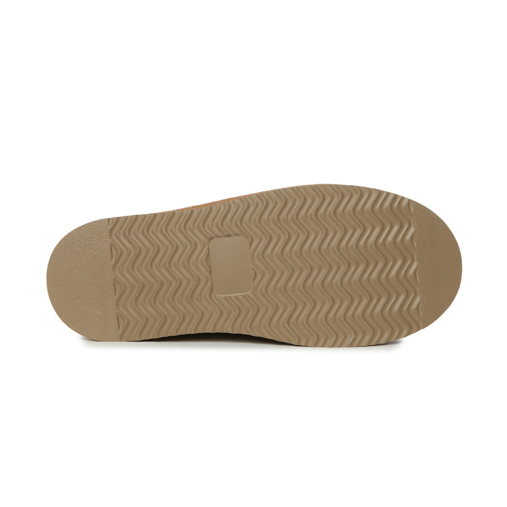 UGG Premium Sheepskin Wool Ankle Platform Slippers - Aussies UGG