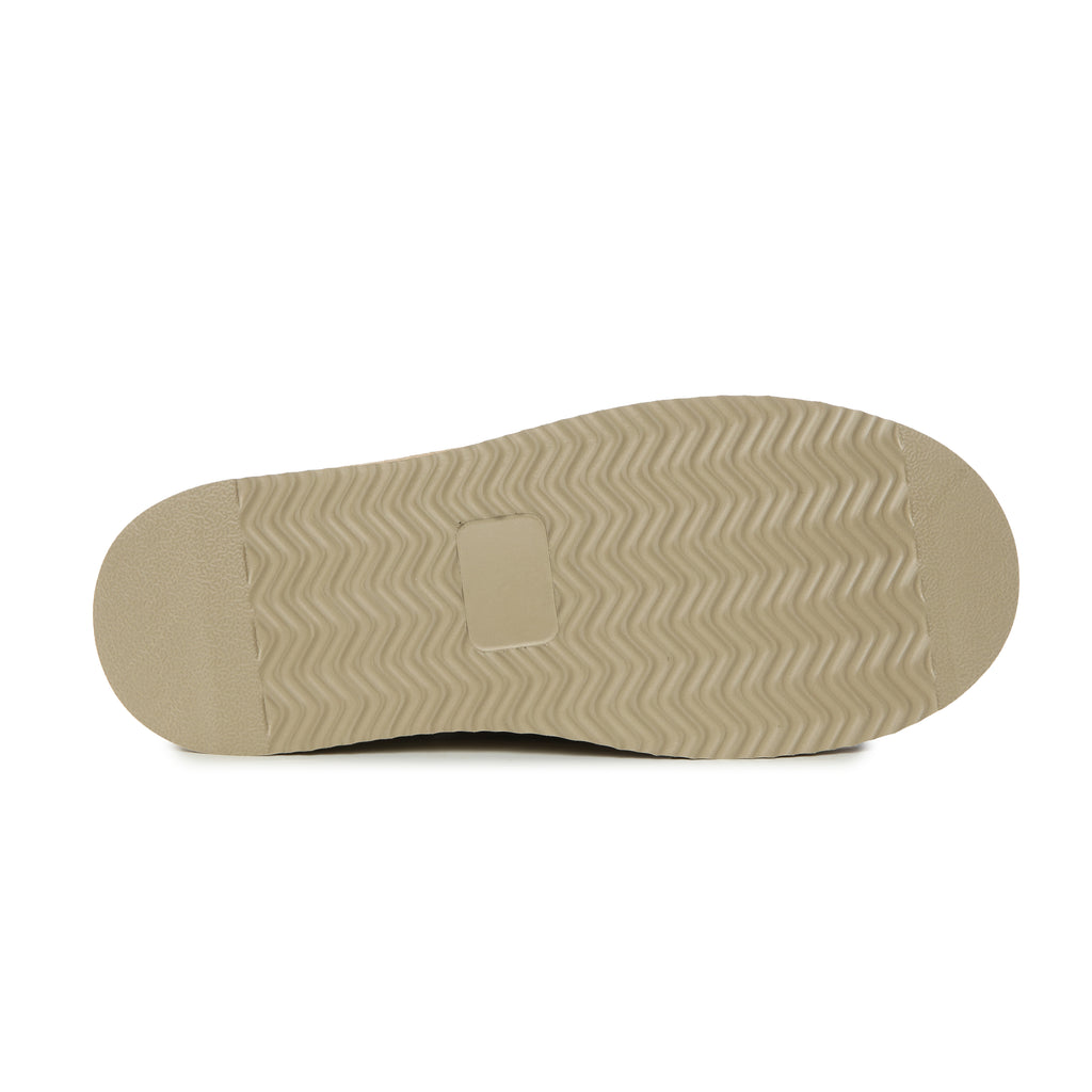 UGG Premium Sheepskin Wool Ankle Platform Slippers - Aussies UGG