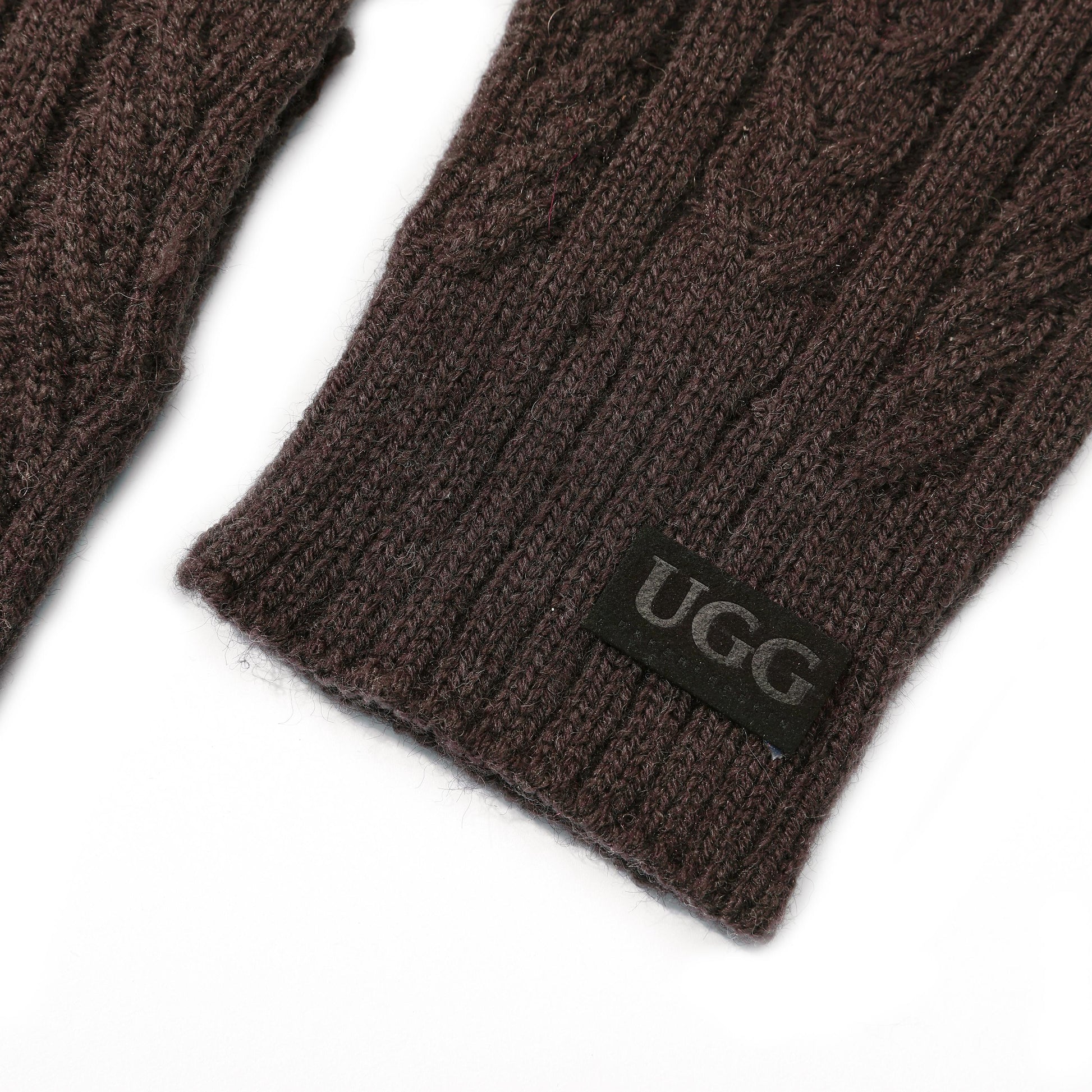 UGG Cable Knit Pure Cashmere Touch Screen Gloves