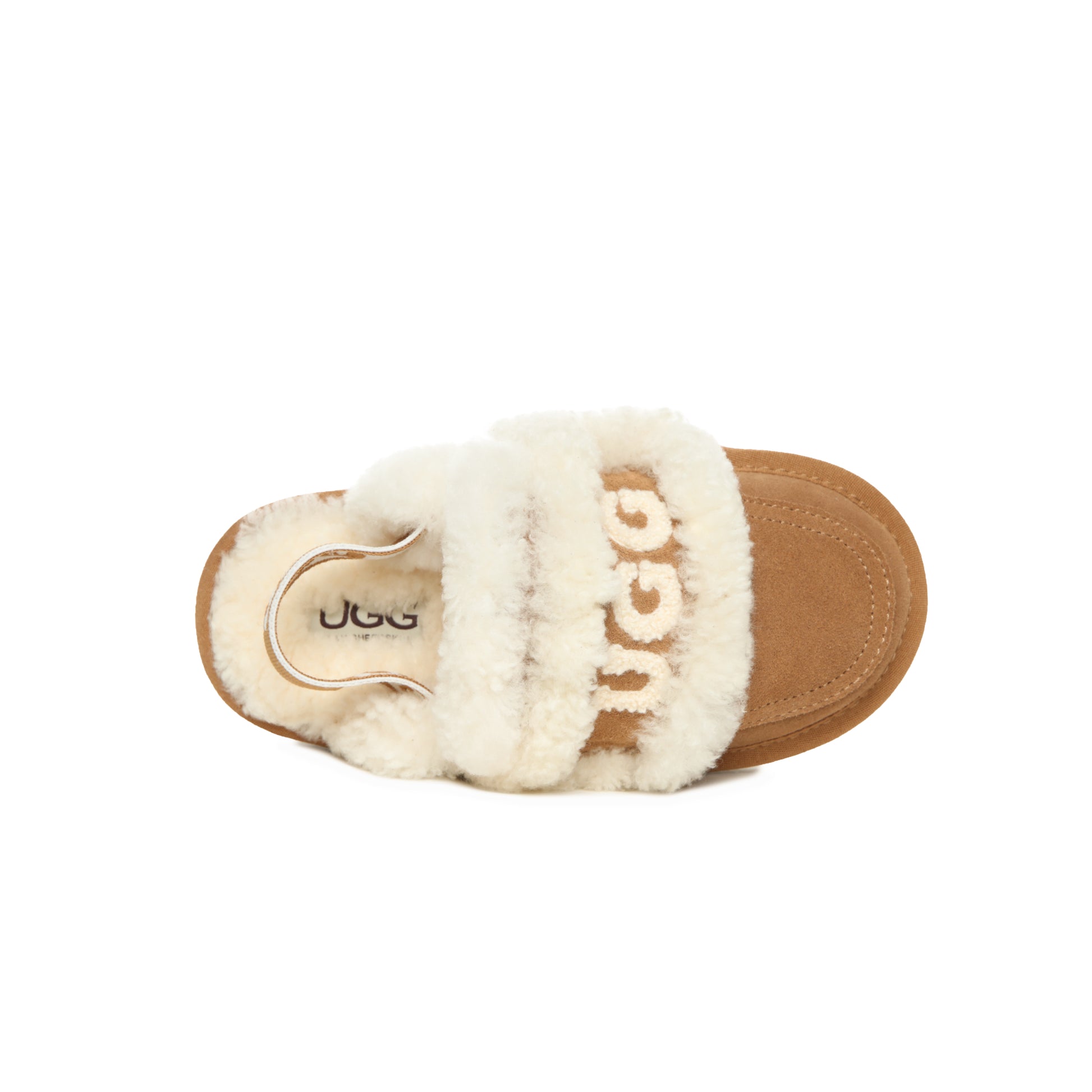 UGG Children Sheepskin Wool Shearling Lined Erin Scuff Slide
