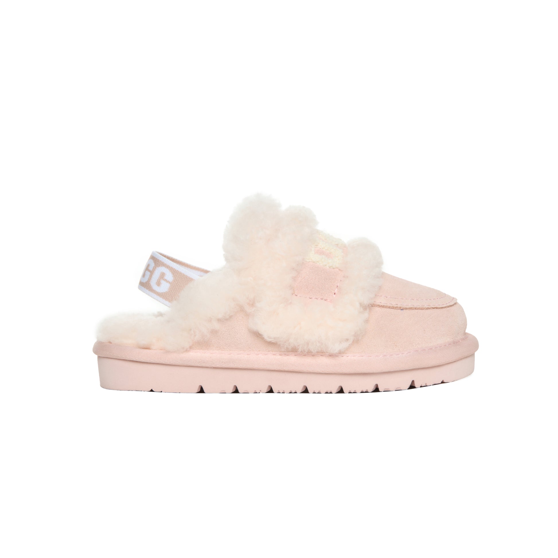UGG Children Sheepskin Wool Shearling Lined Erin Scuff Slide