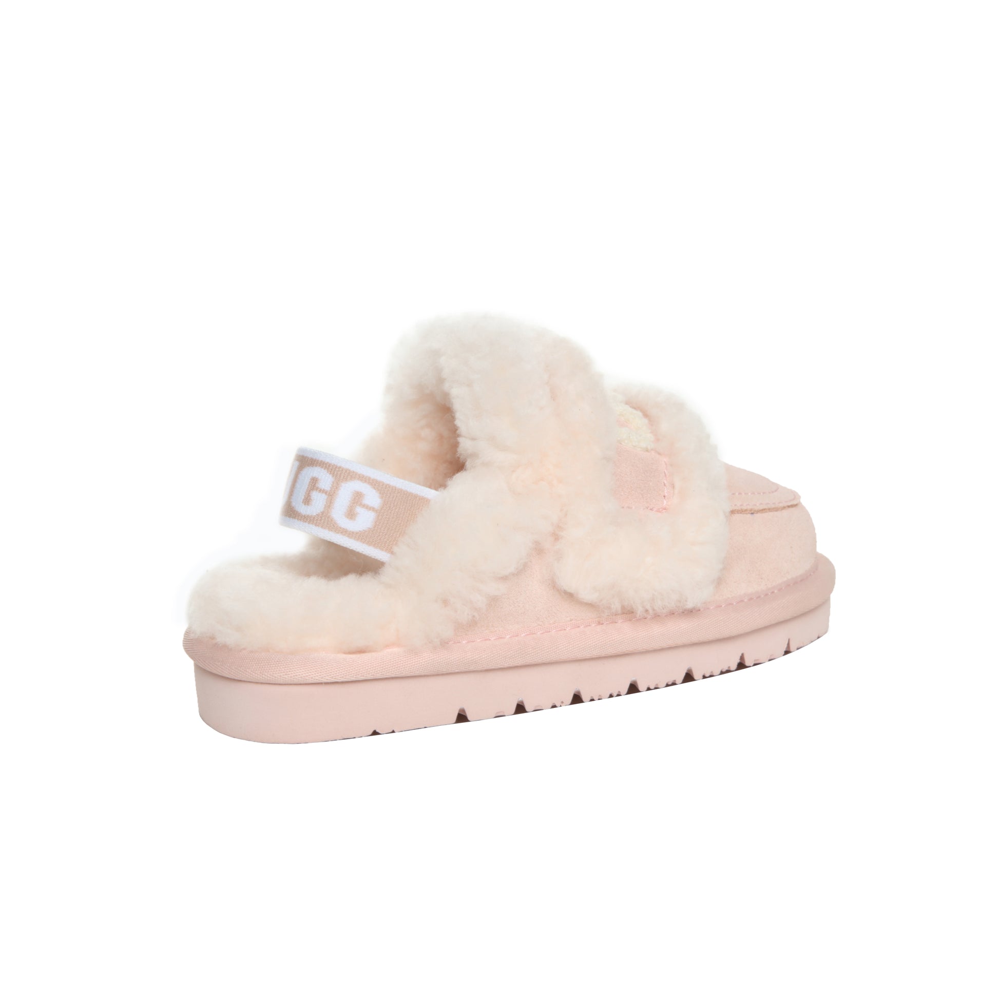 UGG Children Sheepskin Wool Shearling Lined Erin Scuff Slide