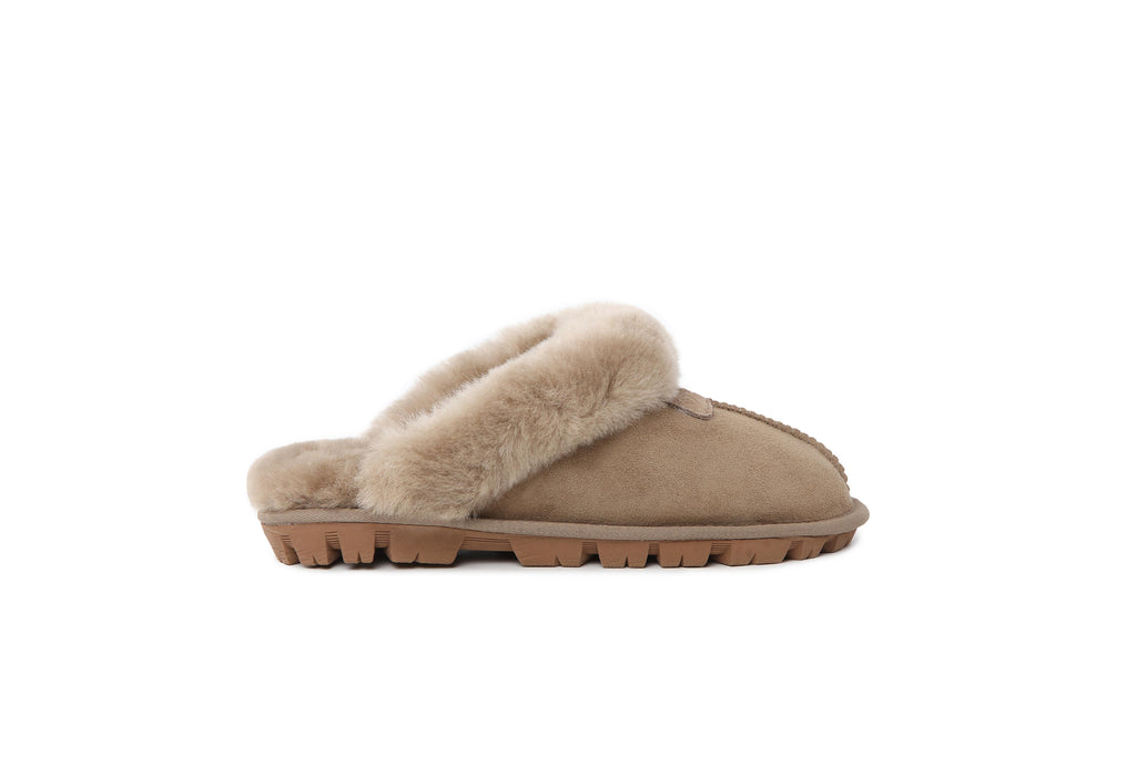 UGG Slippers Women Australian Sheepskin Genuine Scuffs Slide