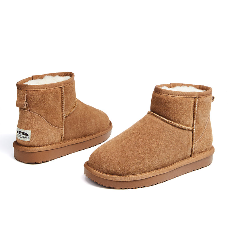 UGG Australian Sheepskin Soft Wool Mini Classic Suede Boots